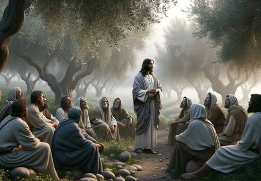Jesus Taler Til Disiplene