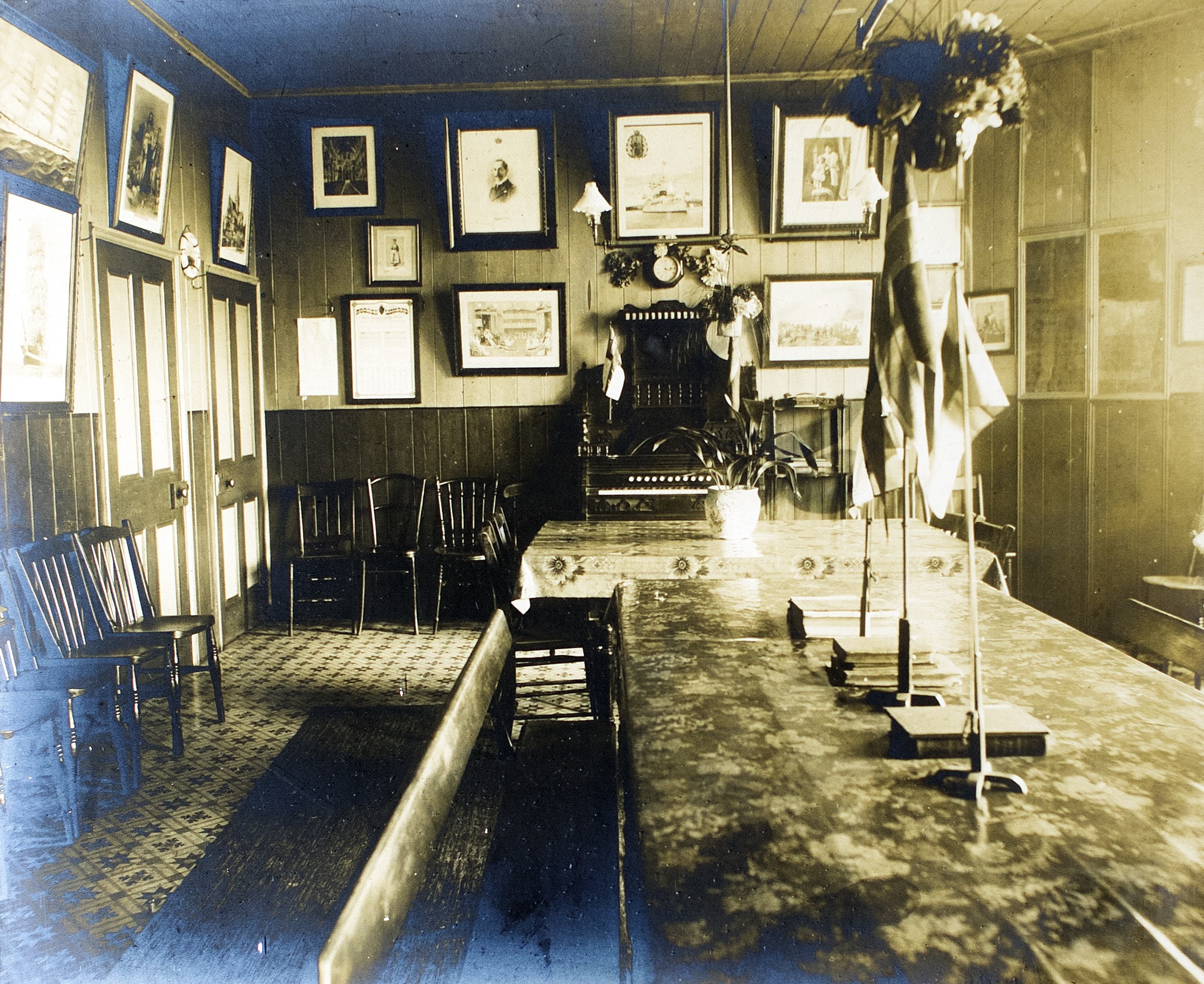 5 Lesevaerelset Ved Sjoemannskirken I North Shields 1868 1914 Foto Sjoemannskirke