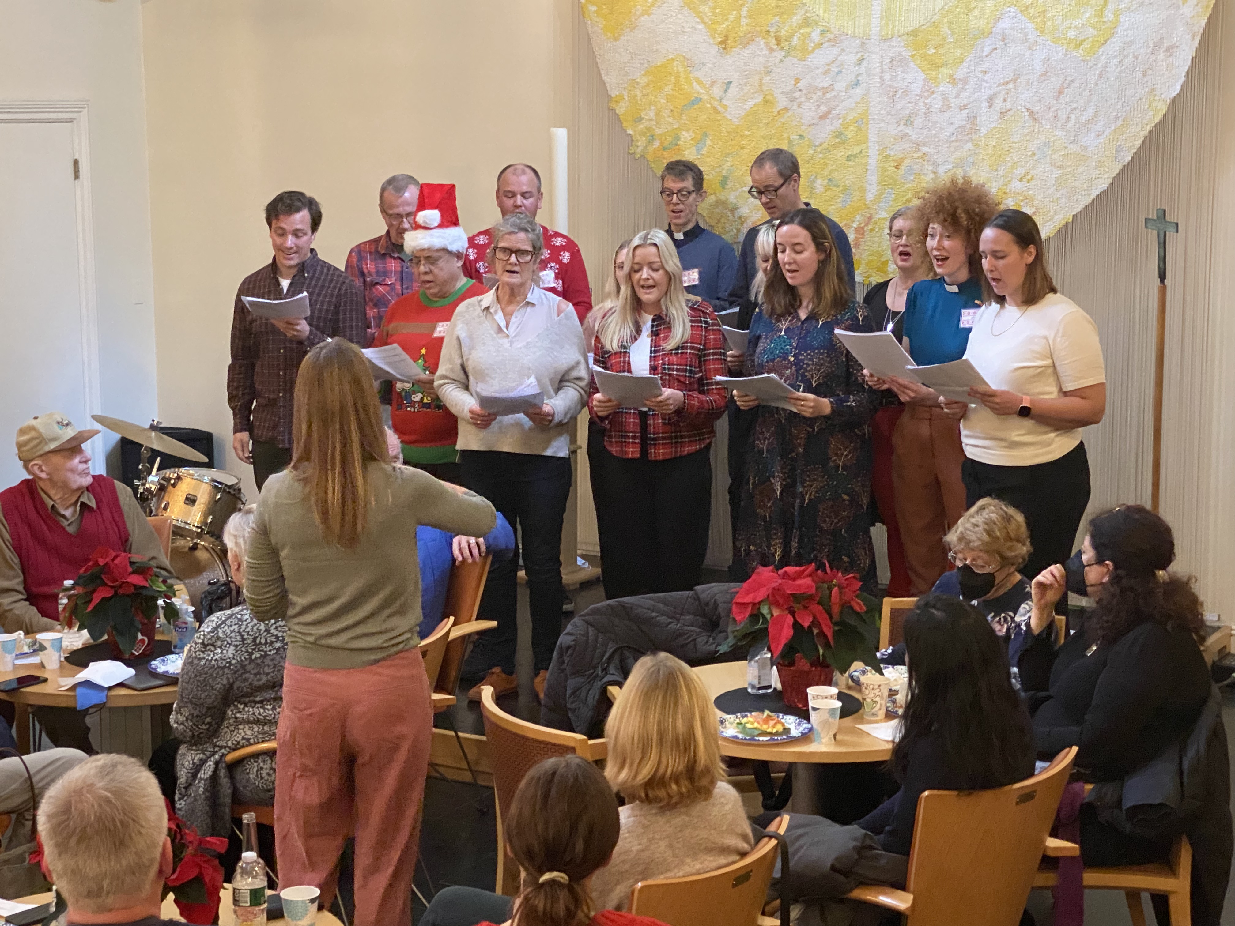 Sjømannskirkens Sangkor fra Julemarked 2021