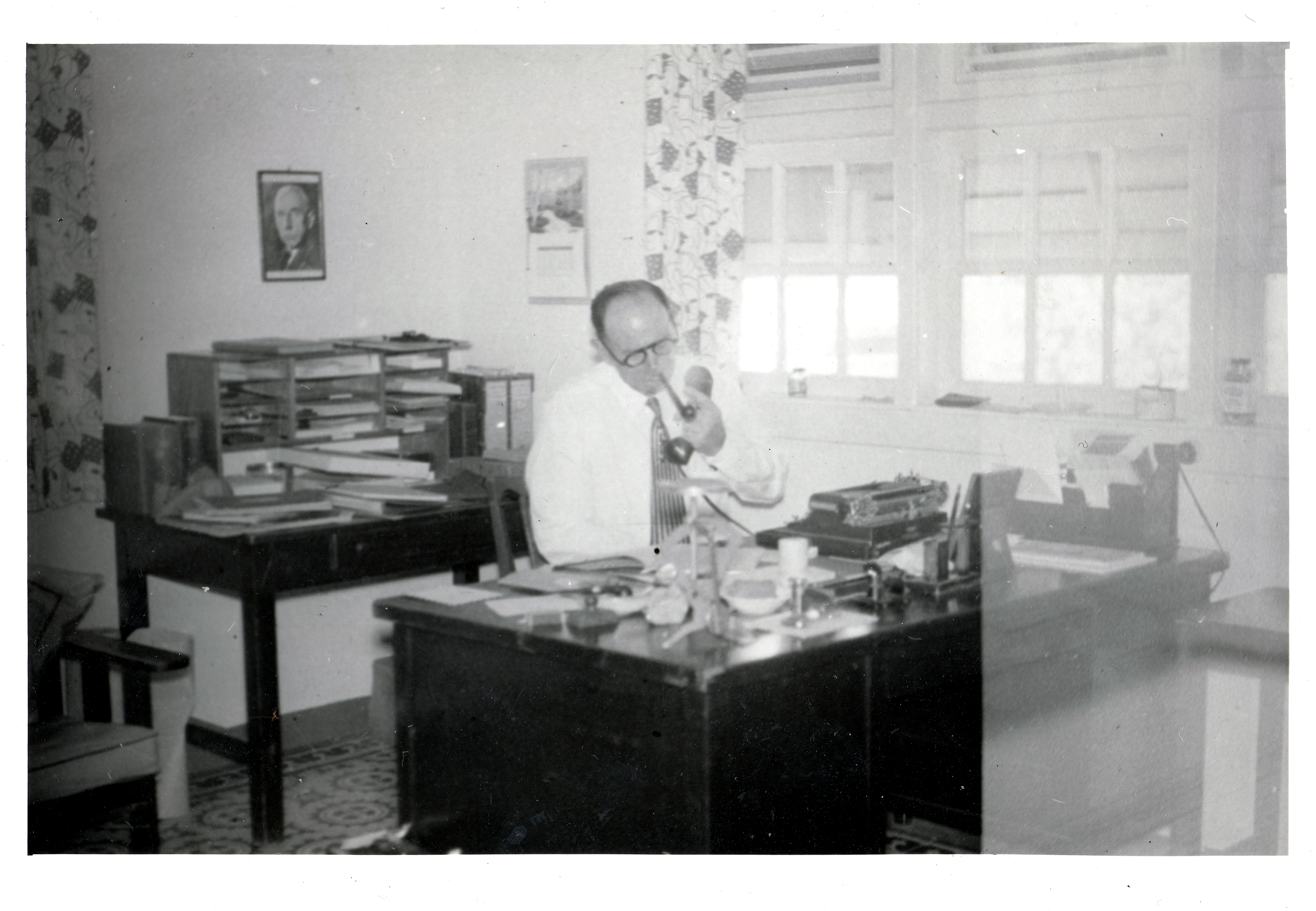 2 Bestyrer Sigurd Espeland Oktober 1955 Aruba Foto Sjømannskirken