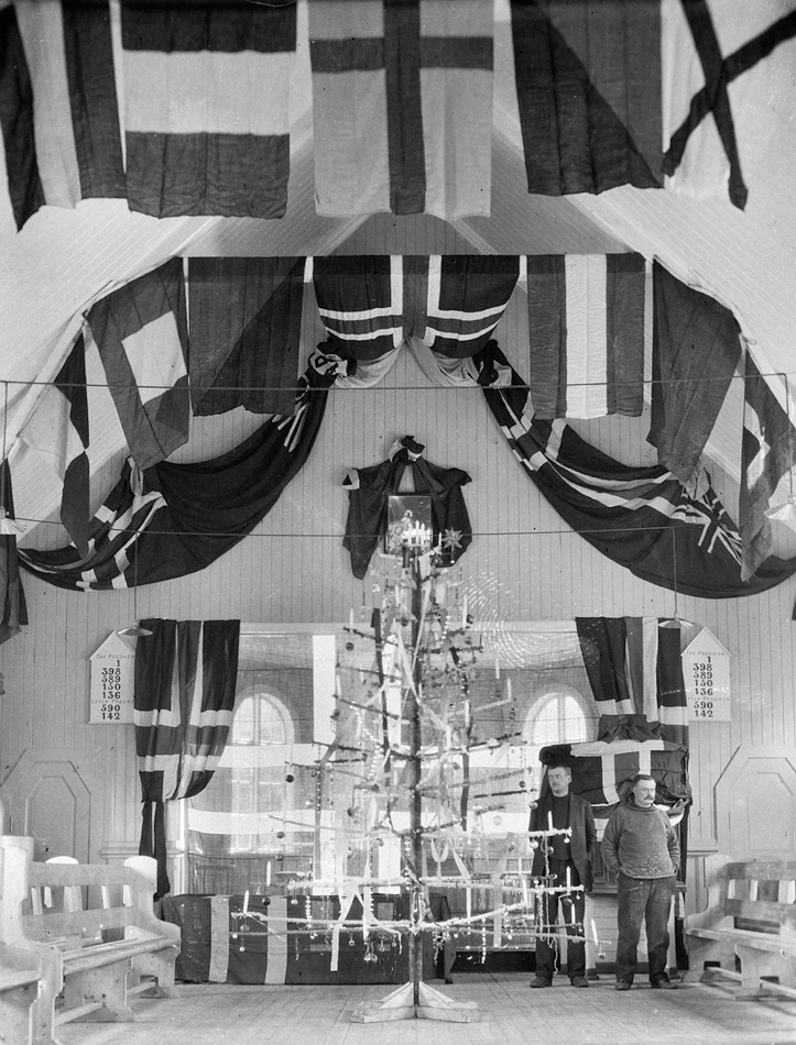 5 Julefeiring I Grytviken 1913–16 Foto Einar Alf Hjort Johansen UBB Billedsamlingen UBB BS OK 15145 2