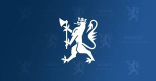 Ambassaden Logo Blå