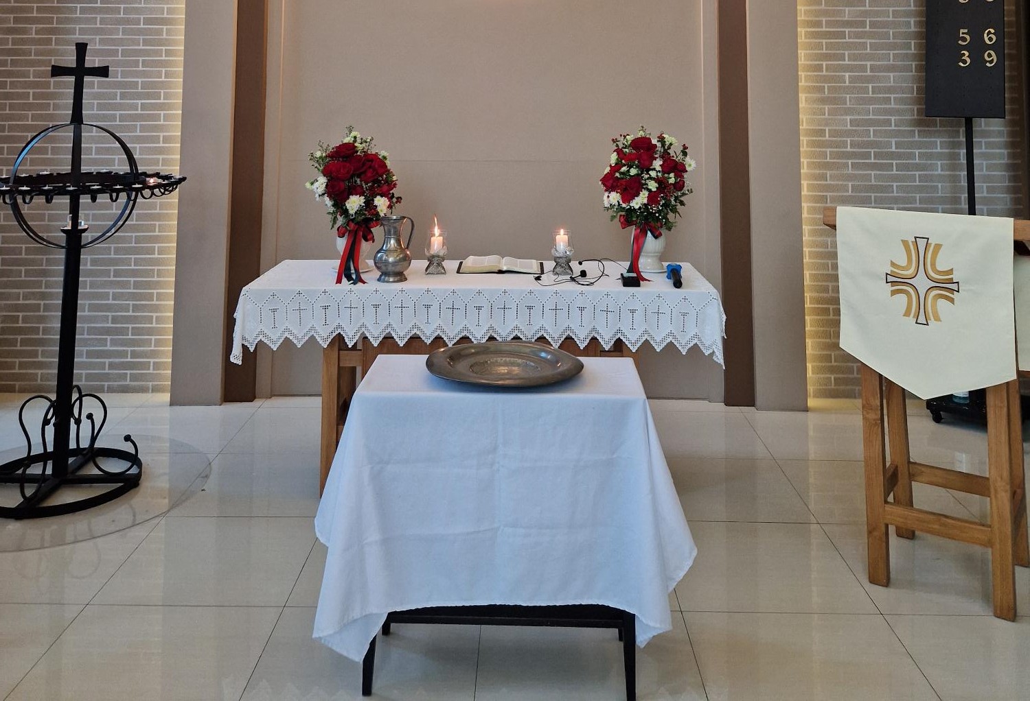 Kirkerommet Pyntet Til Dåp3