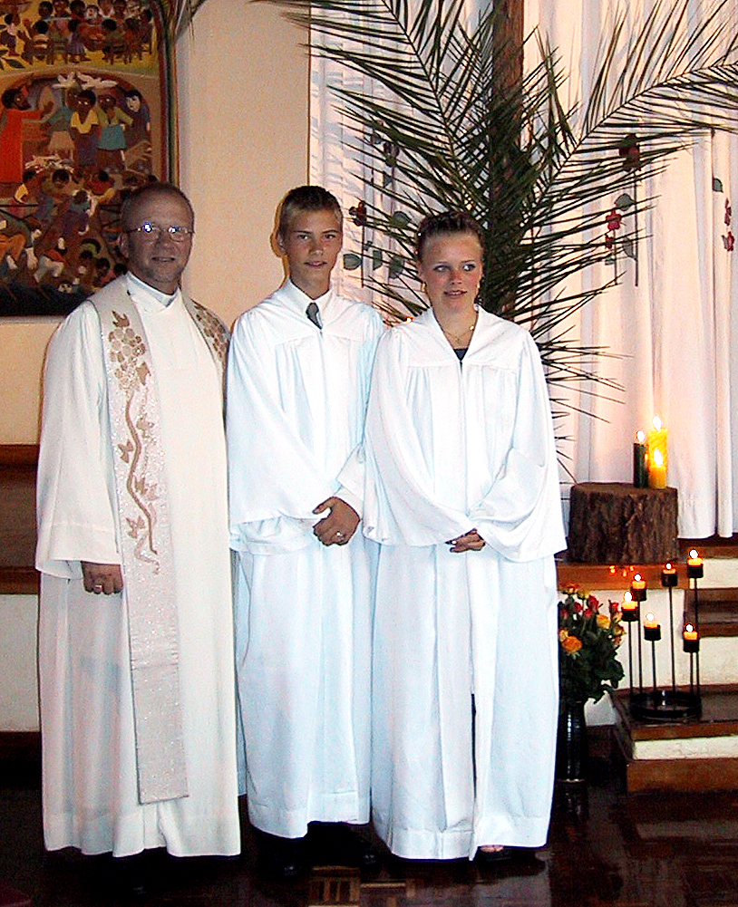 2 Terje Bjerkholt Internettkonfirmanter 2003 Foto Sjømannskirken