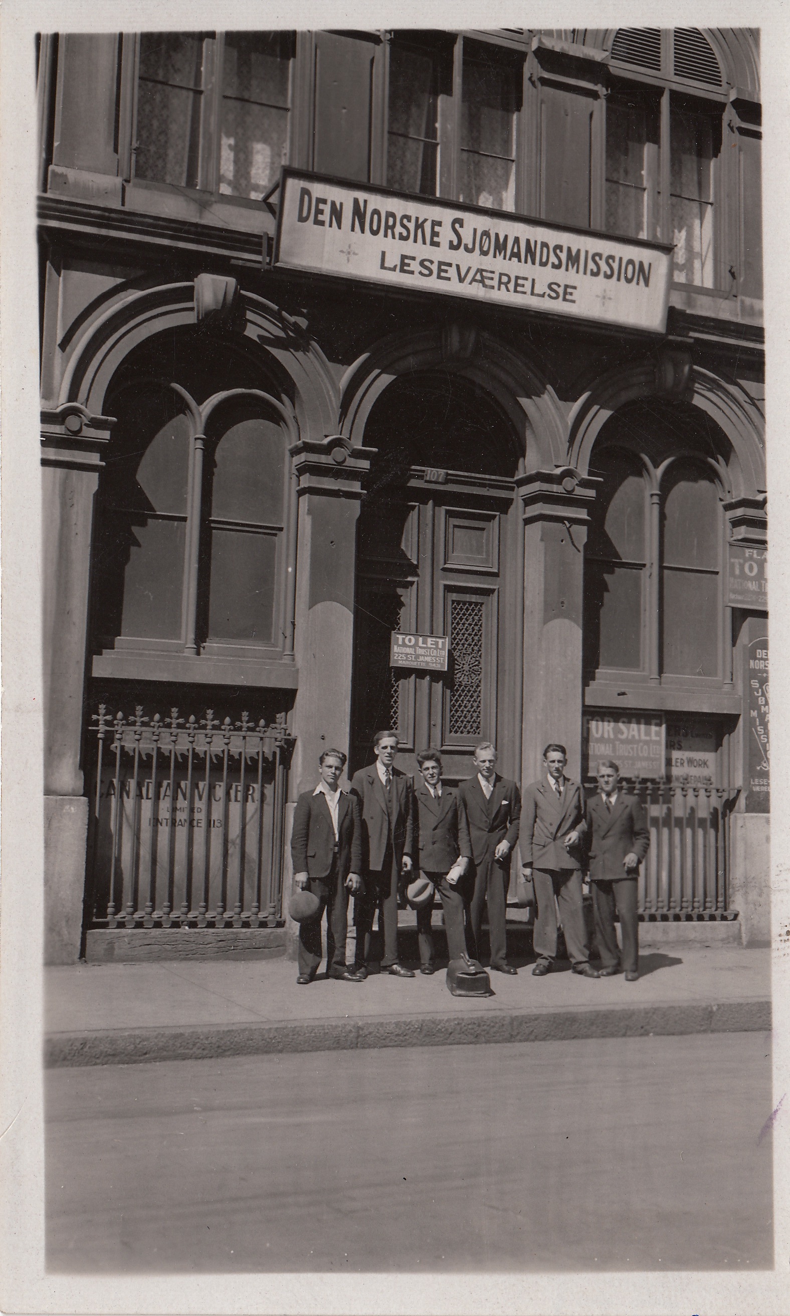 6 Montreal, 1940 Foto Bergens Sjøfartsmuseum Sjømannskirken 2