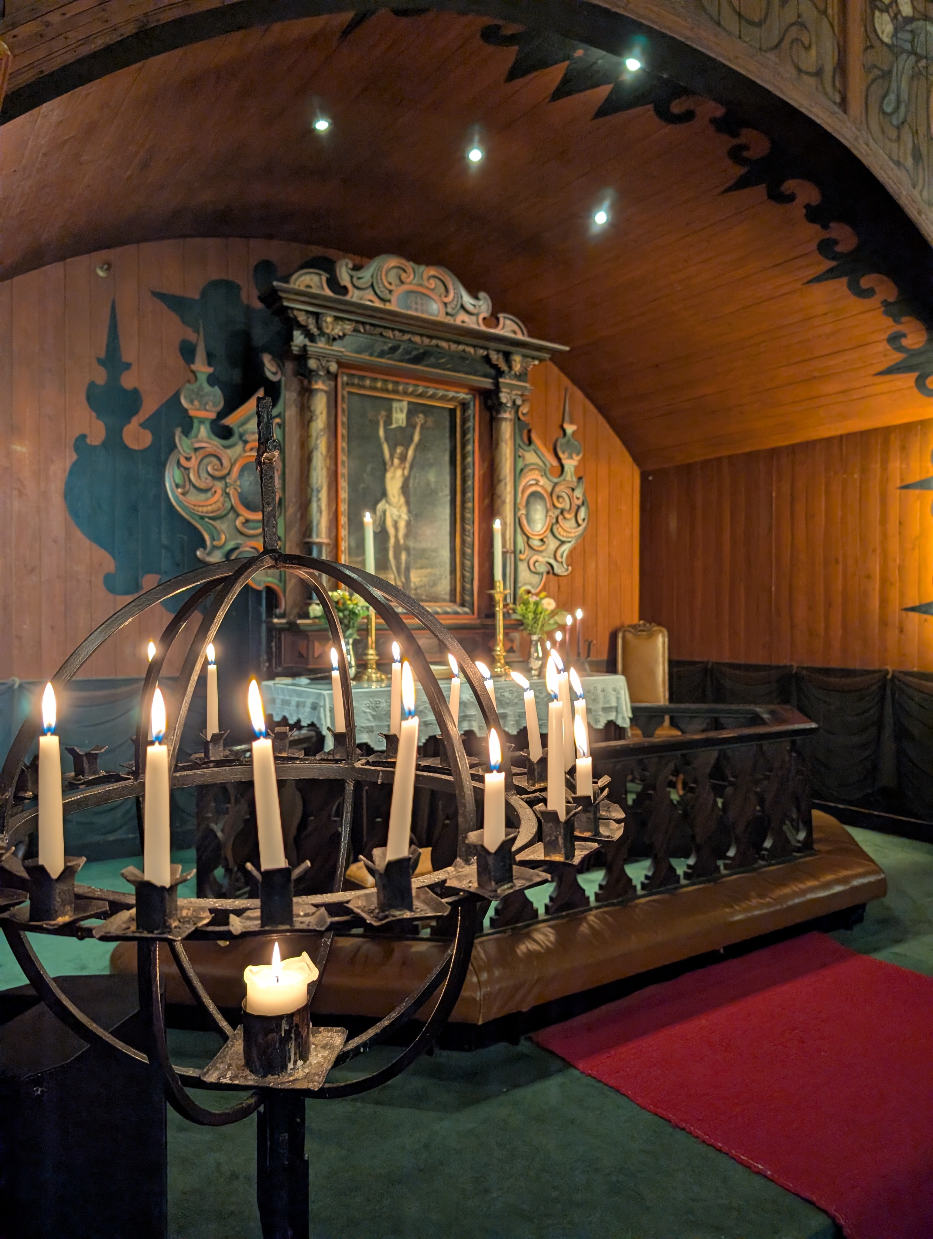 Lys Tent I Globen Sjomannskirken I Rotterdam