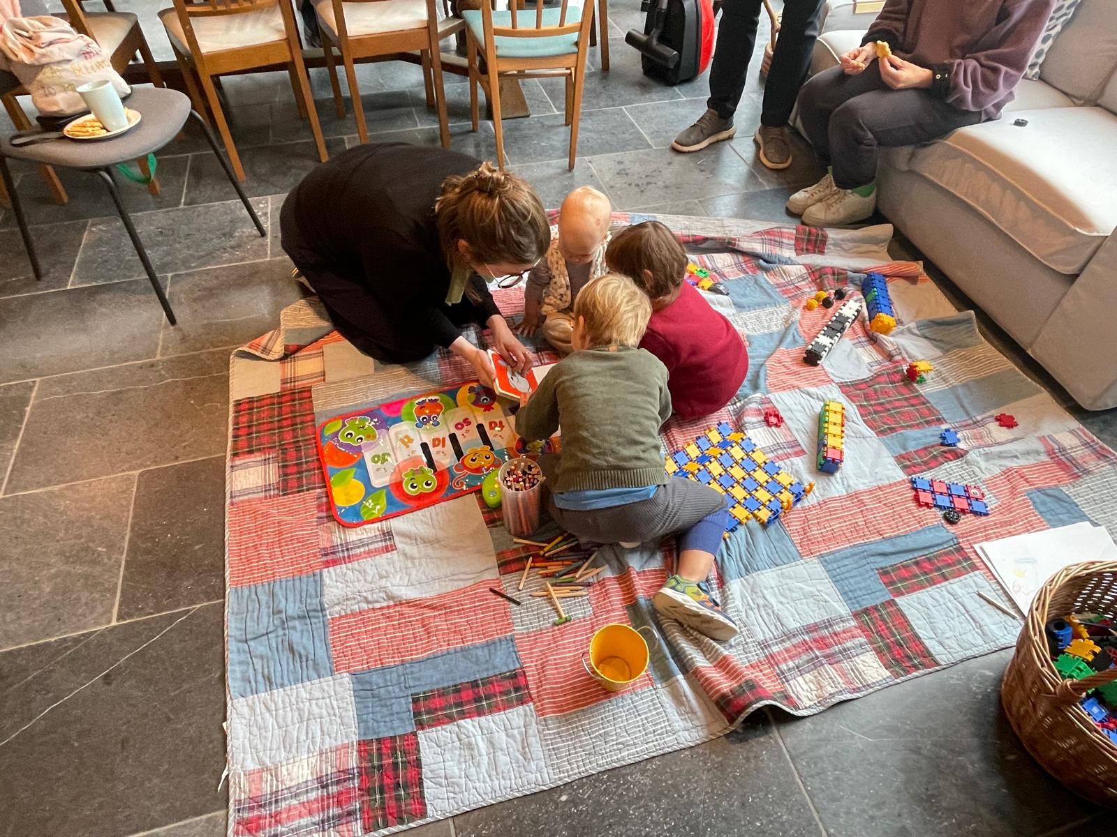 Familielørdag i Antwerpen lekestund