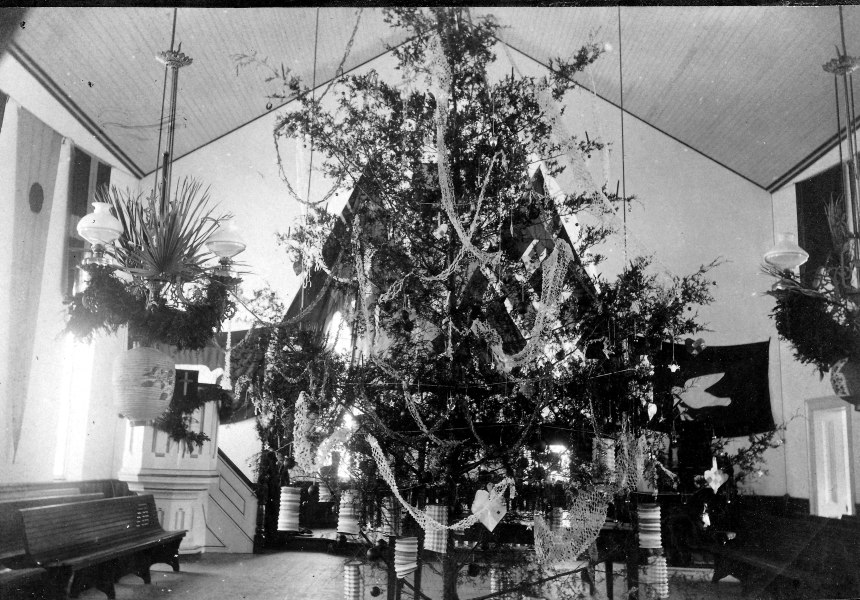 10 Juletre Pensacola 1889 Foto Sjømannskirken