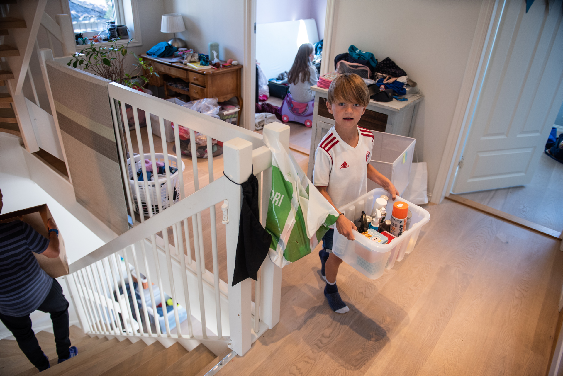 Noel lærte seg å svømme i sommer. Nå gleder han seg til å bruke badebassenget i sjømannskirken.