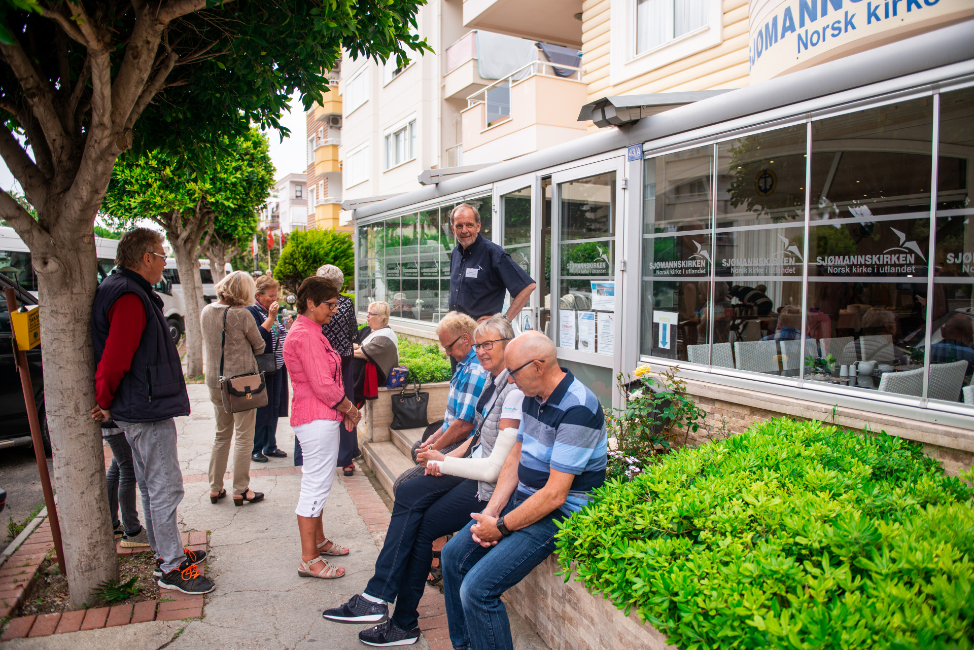 – Jeg er optimist. Nå går besøkstallene opp igjen og jeg har tro på at Sjømannskirken i Alanya vil være her i mange år fremover, sier daglig leder Steinar Tverrli.