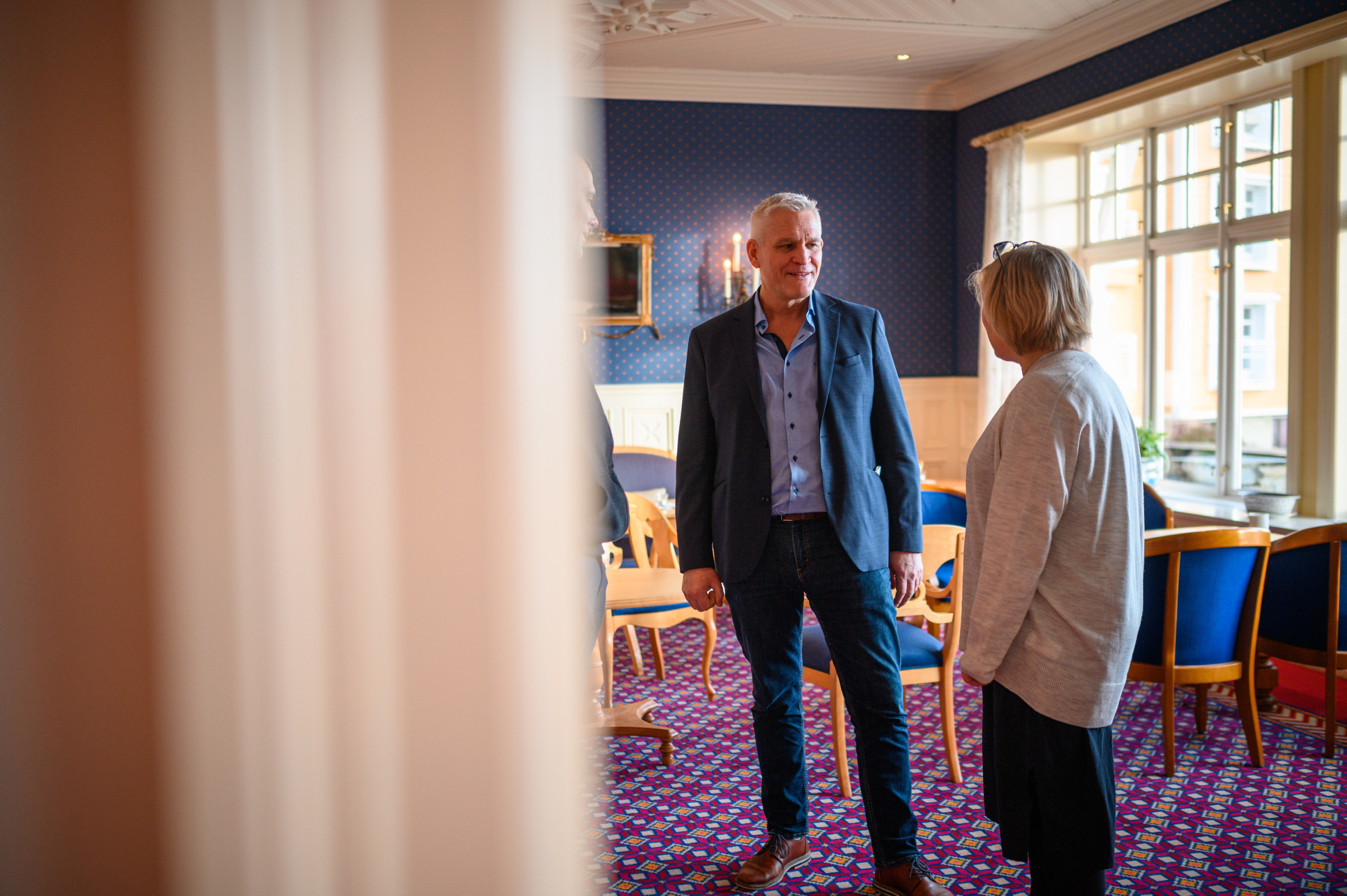 Jeffrey Huseby er opptatt av at Sjømannskirken skal være åpen for endringer, og tror andre ser på han som en handlekraftig og samarbeidsvillig leder.
