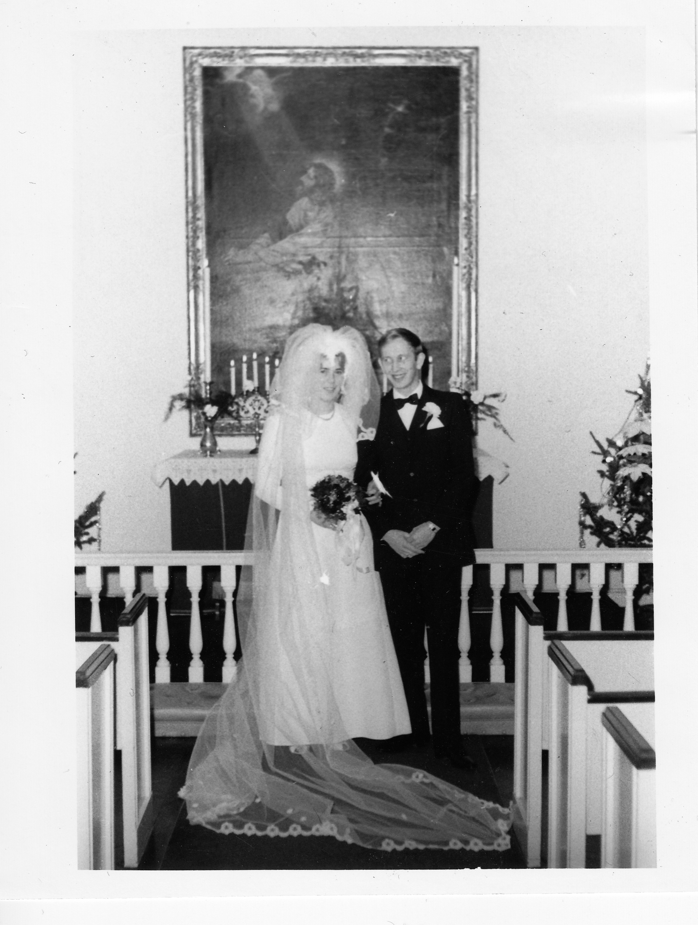 17 Bryllup 1970 71 Philadelphia BH Arkiv Foto Sjømannskirken