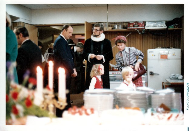 KRONPRINSPARET PÅ KIRKEKAFFE