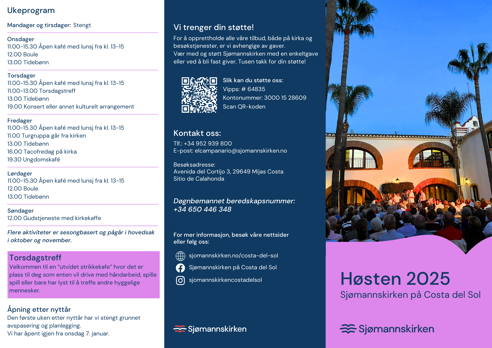 Høstprogram 2025 fremside