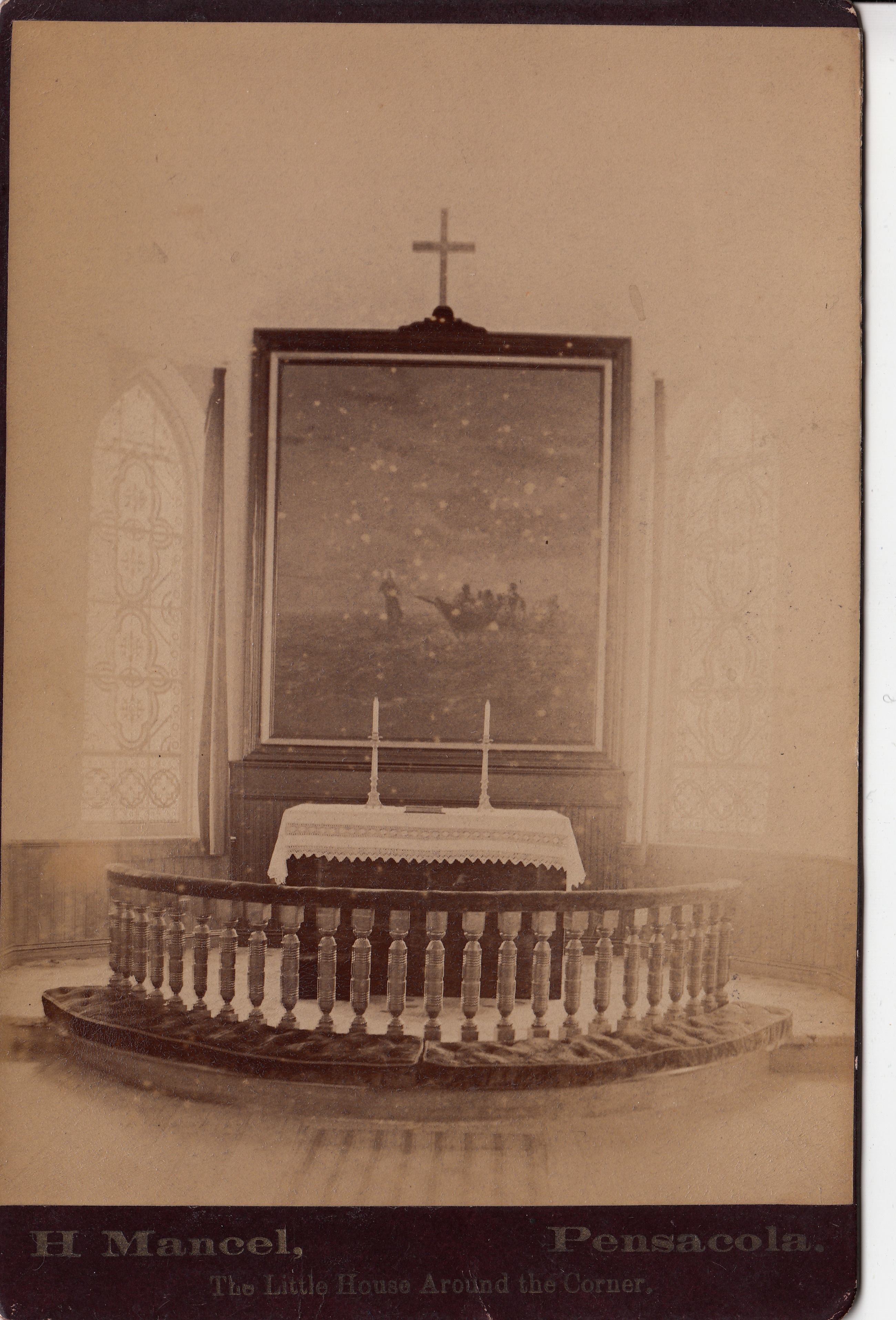 8 Altertavlen I Pensacola, 1898 Bergens Sjøfartsmuseum Sjømannskirken 2