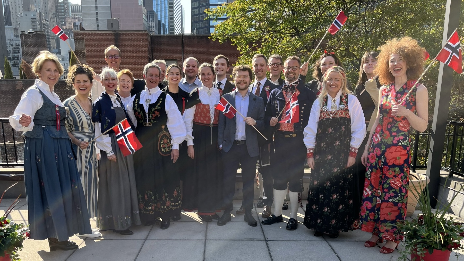 Sjømannskirkens Sangkor - TV innspilling for NRK, 17. mai 2023