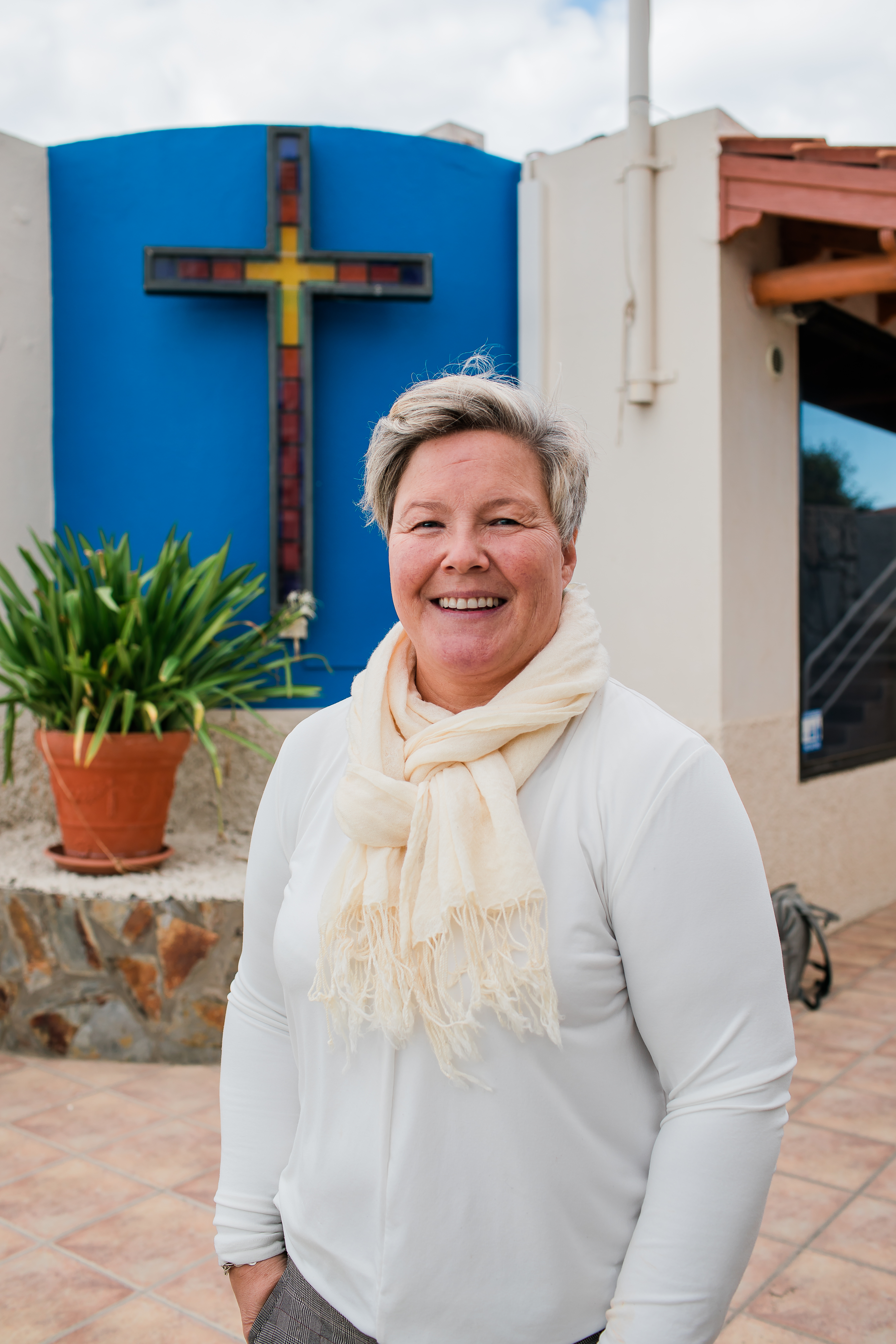 Hanne Marie Engdal er Sjømannskirkens diakon på Gran Canaria. Foto: Mette Brandt