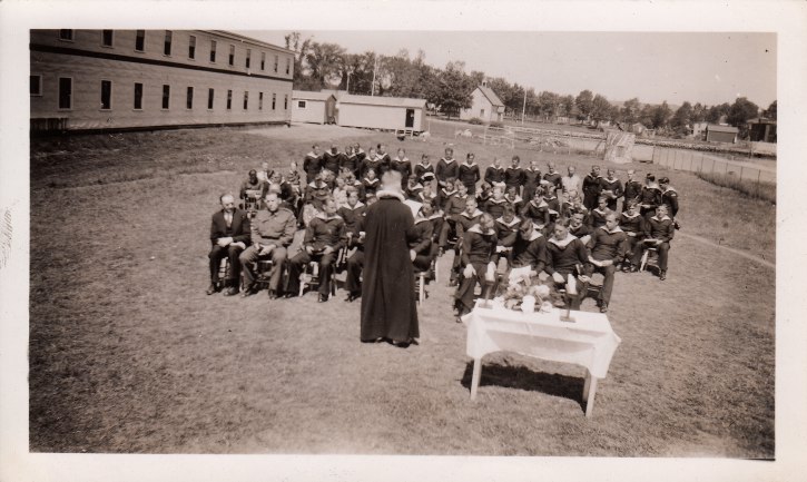 GUDSTJENESTE VED CAMP NORWAY