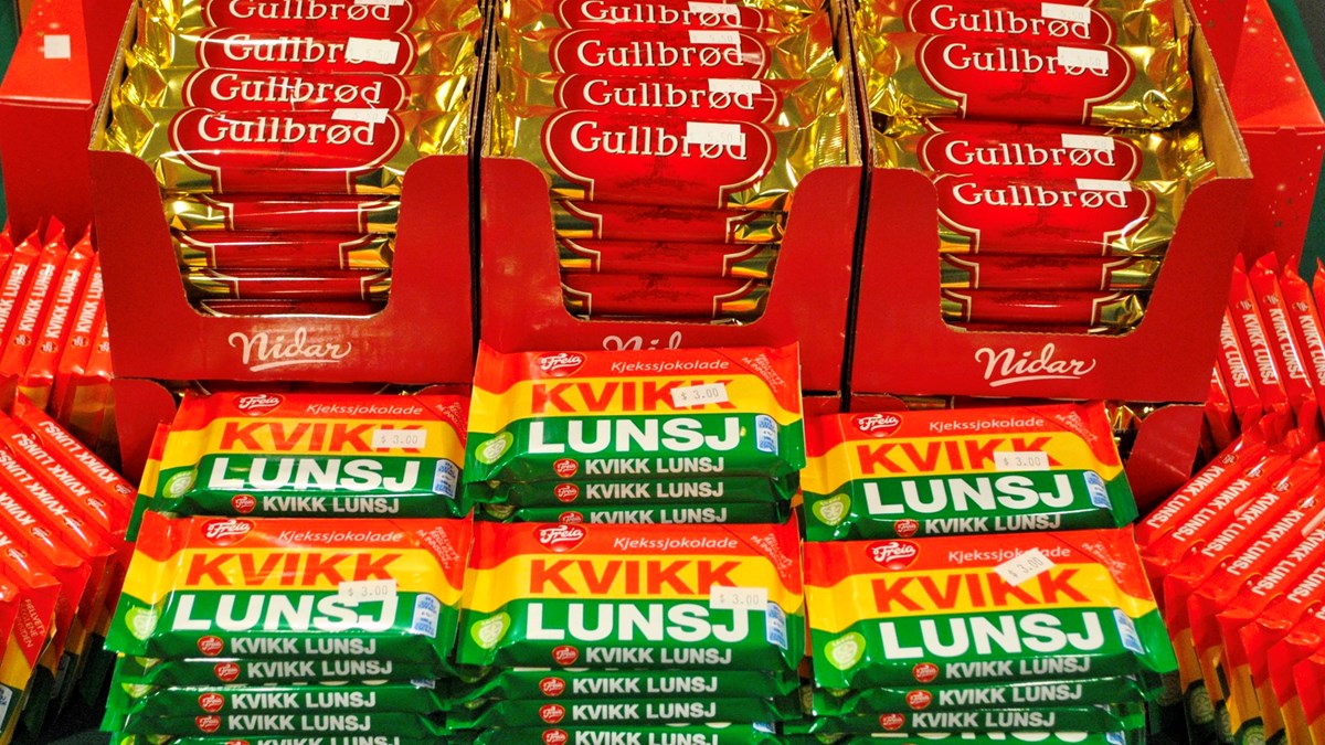 Julemarked - Kvikk Lunsj 1