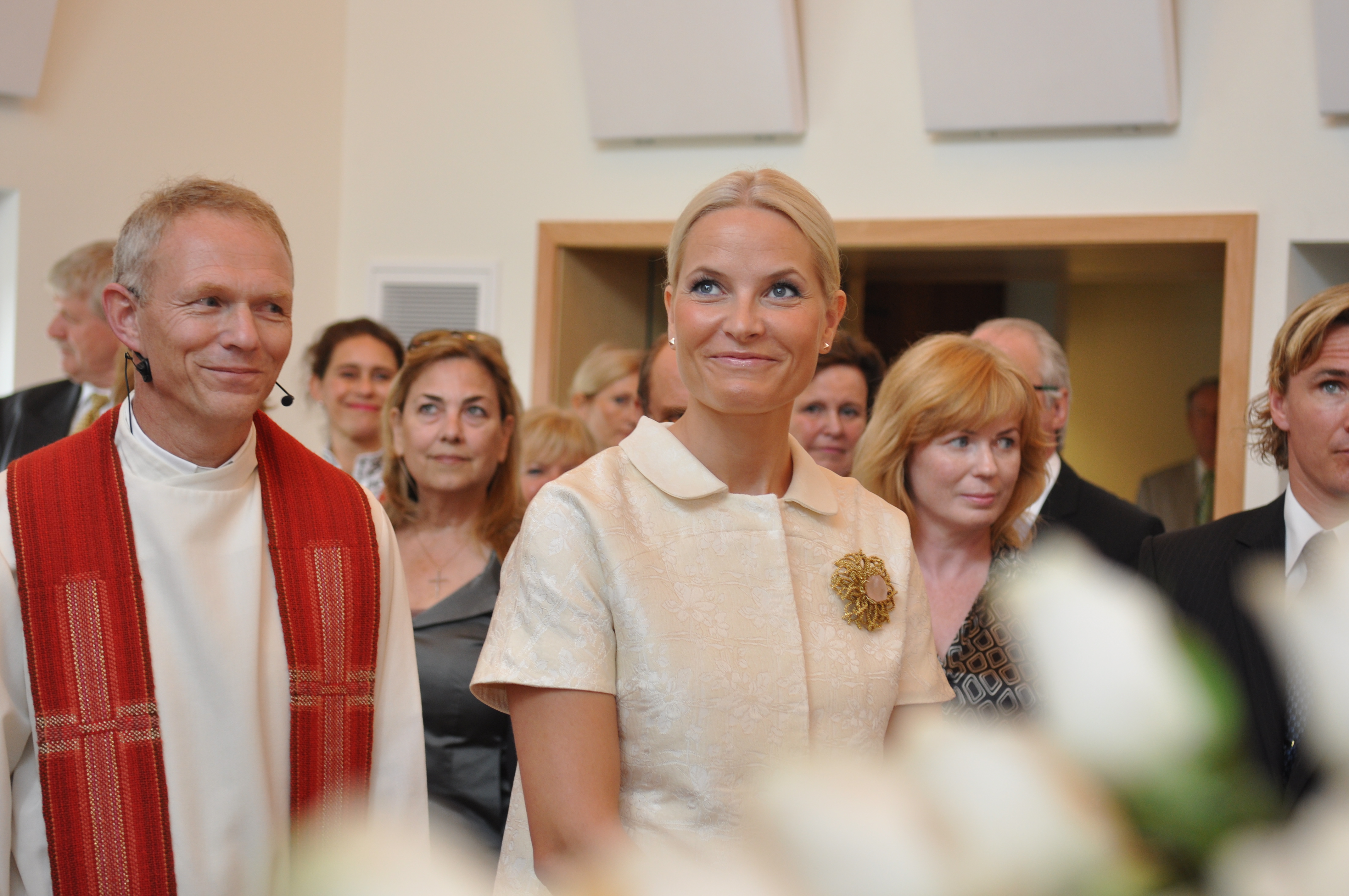 10 Åpningen Av Kronprinsesse Mette Marits Kirke I 2011 Foto Sjømannskirken