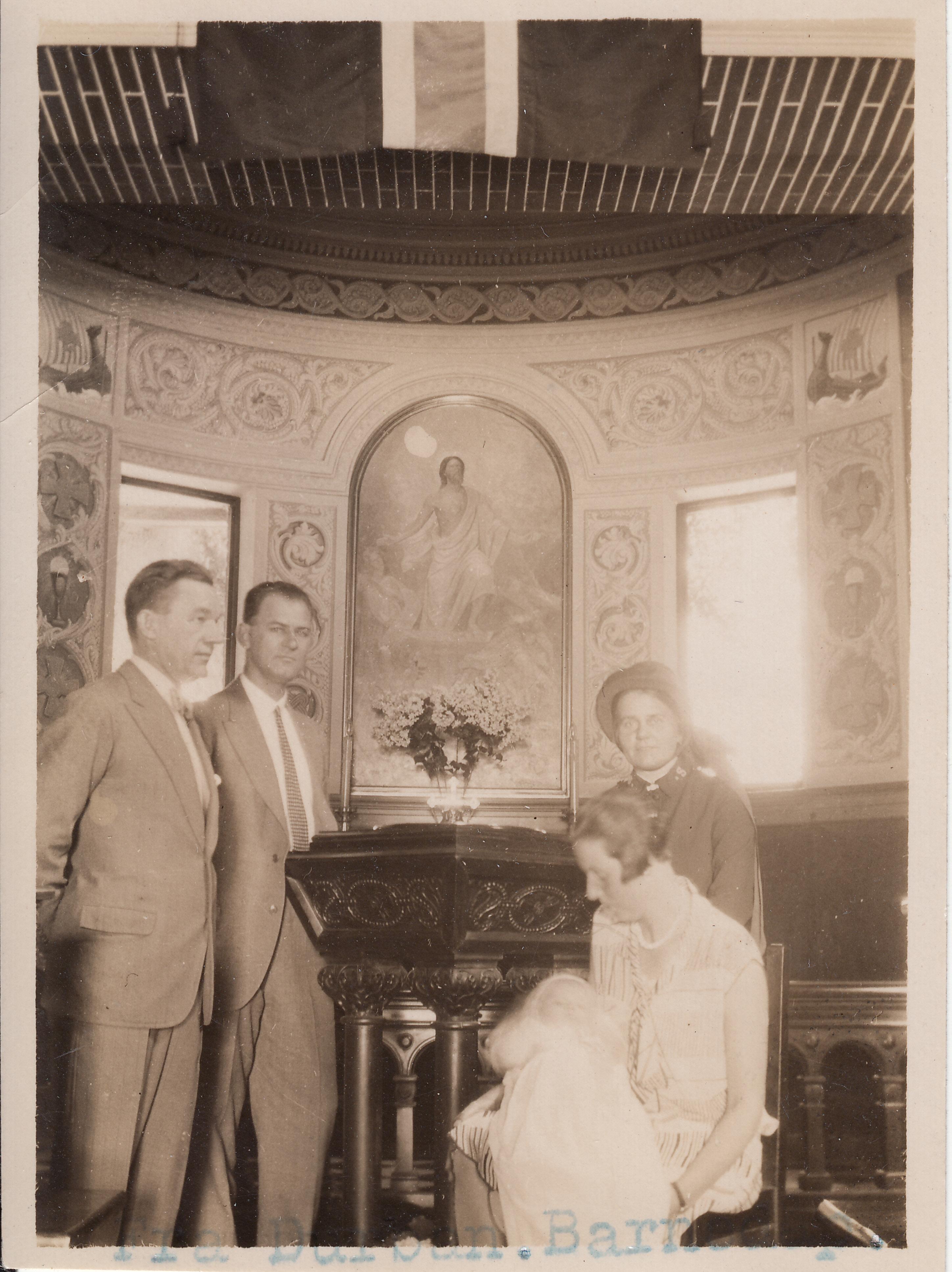 16 Dåp I Buenos Aires Trolig I 1920 Årene Foto Sjømannskirken