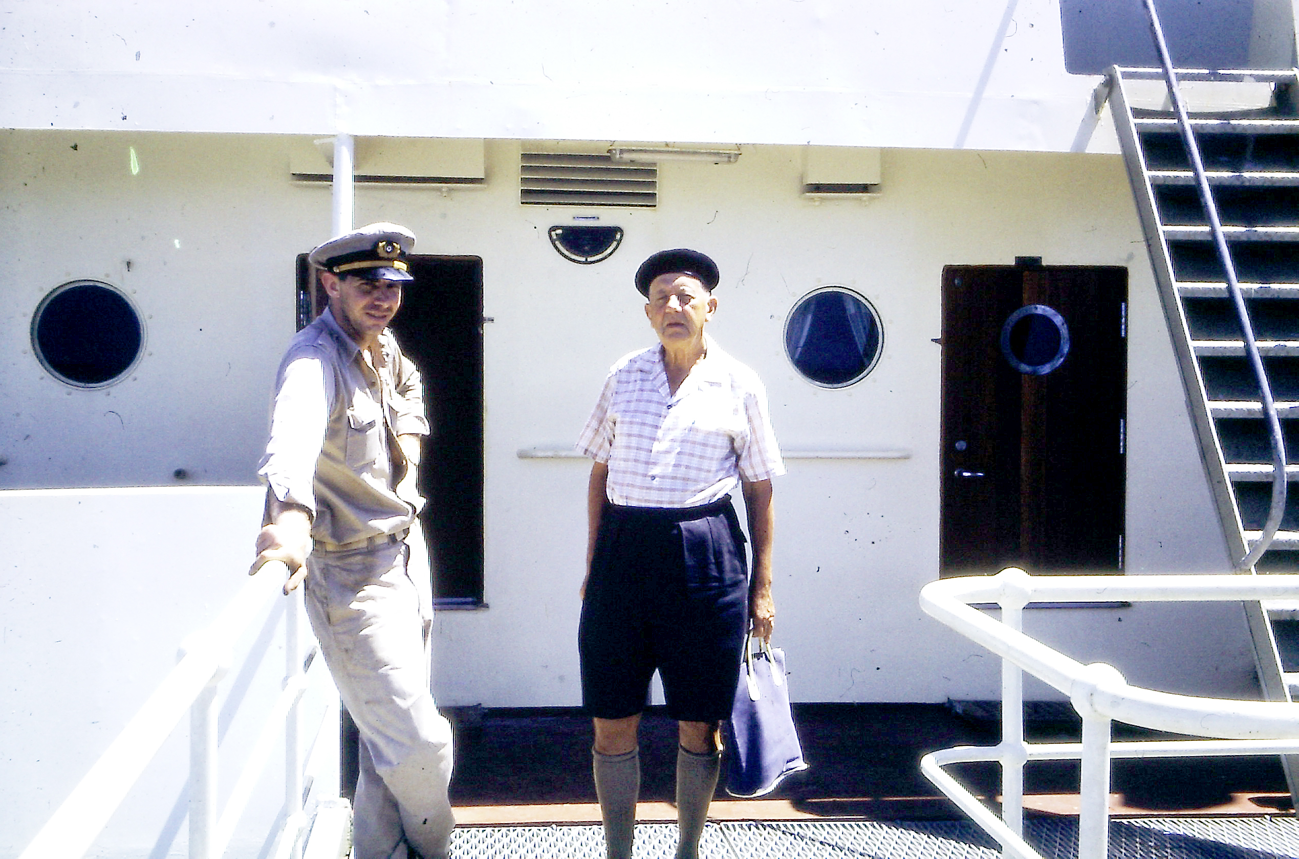 3 Texaco Skandinavia 196162 Johan Nielsen Sammen Med 2 Styrmann Leif Wesly Hansen Fotograf Ole Christian Eckholdt