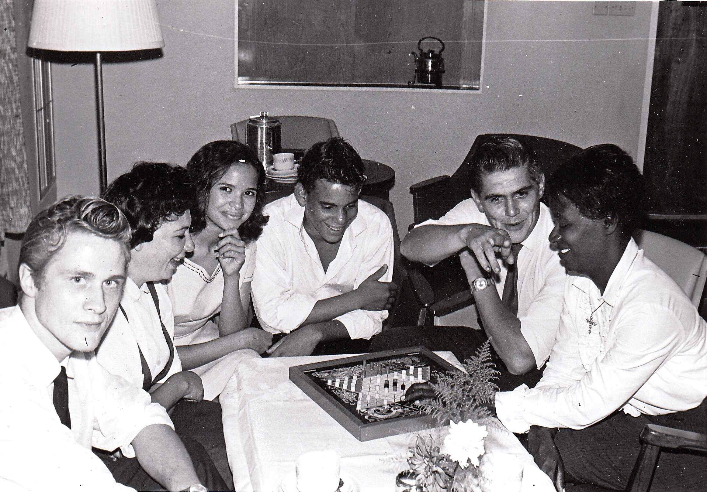 10 Kinasjakk I Festsalen San Fernando BH Arkivet Foto Sjømannskirken