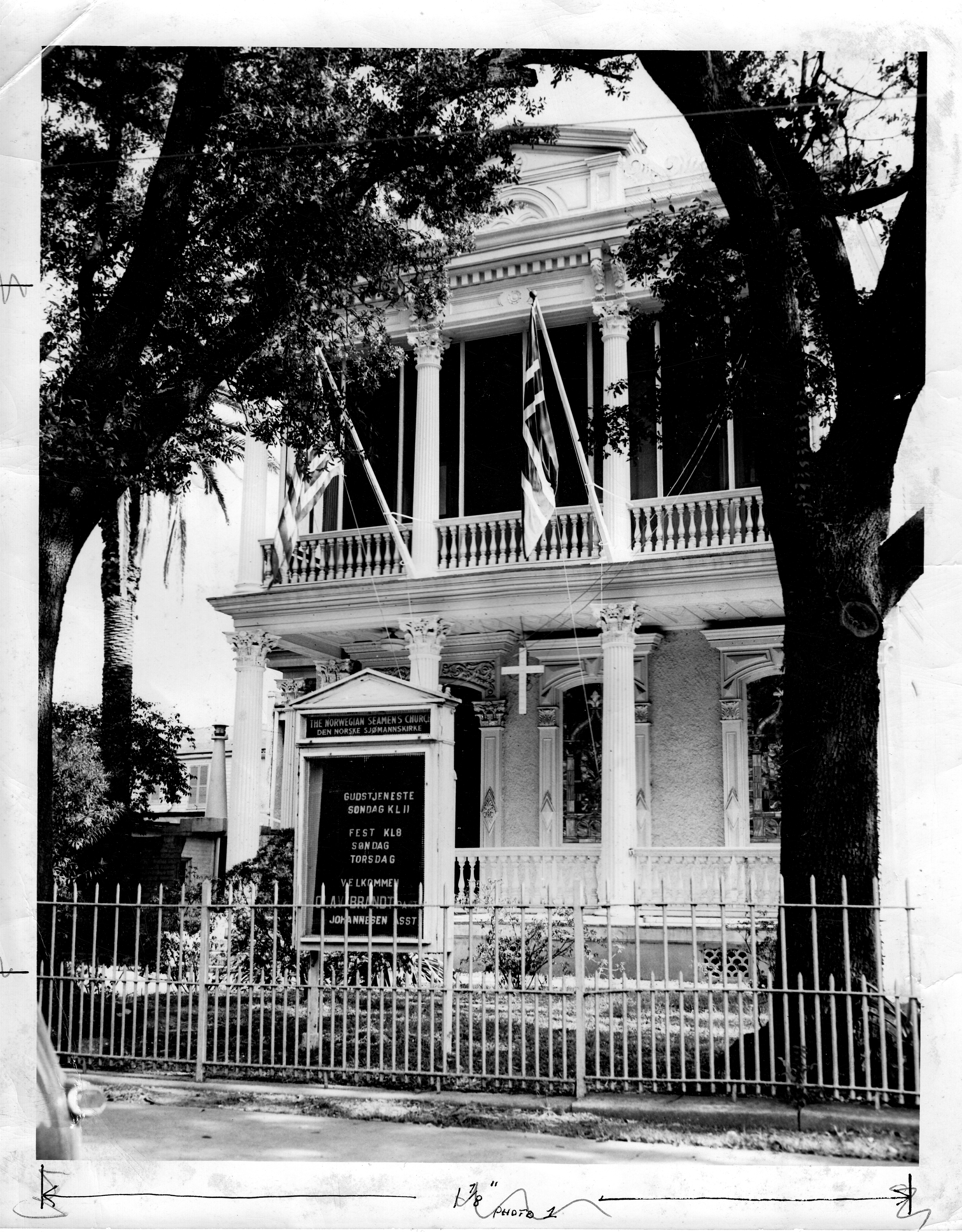 10 Gamlekirken I New Orleans Foto Sjømannskirken