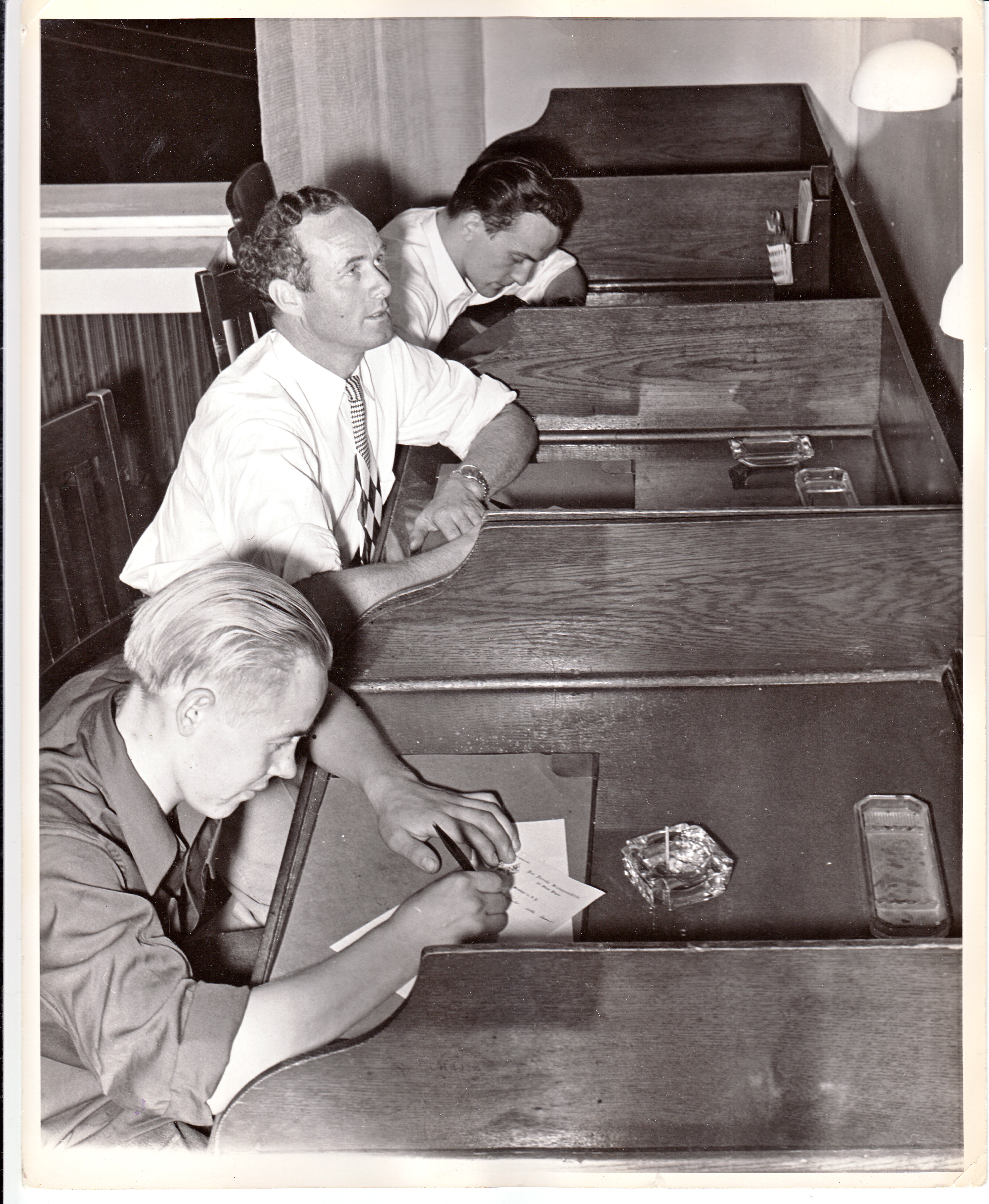 11 Brevskriving Trolig Fra 1953 Foto Sjømannskirken