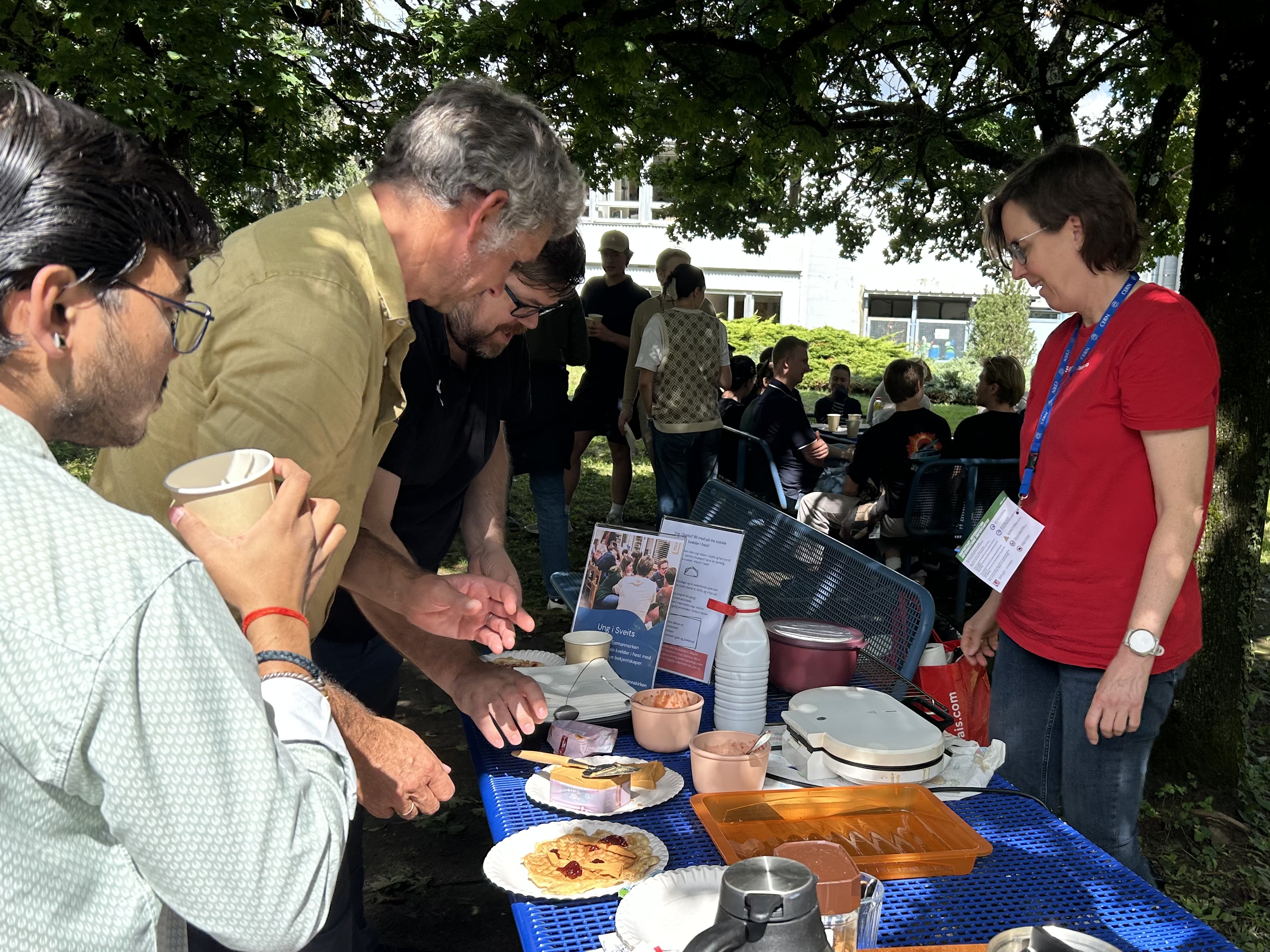 2025 September Vaffellunsj CERN
