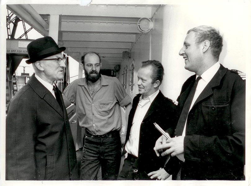 LEDELSEN PÅ SKIPSBESØK