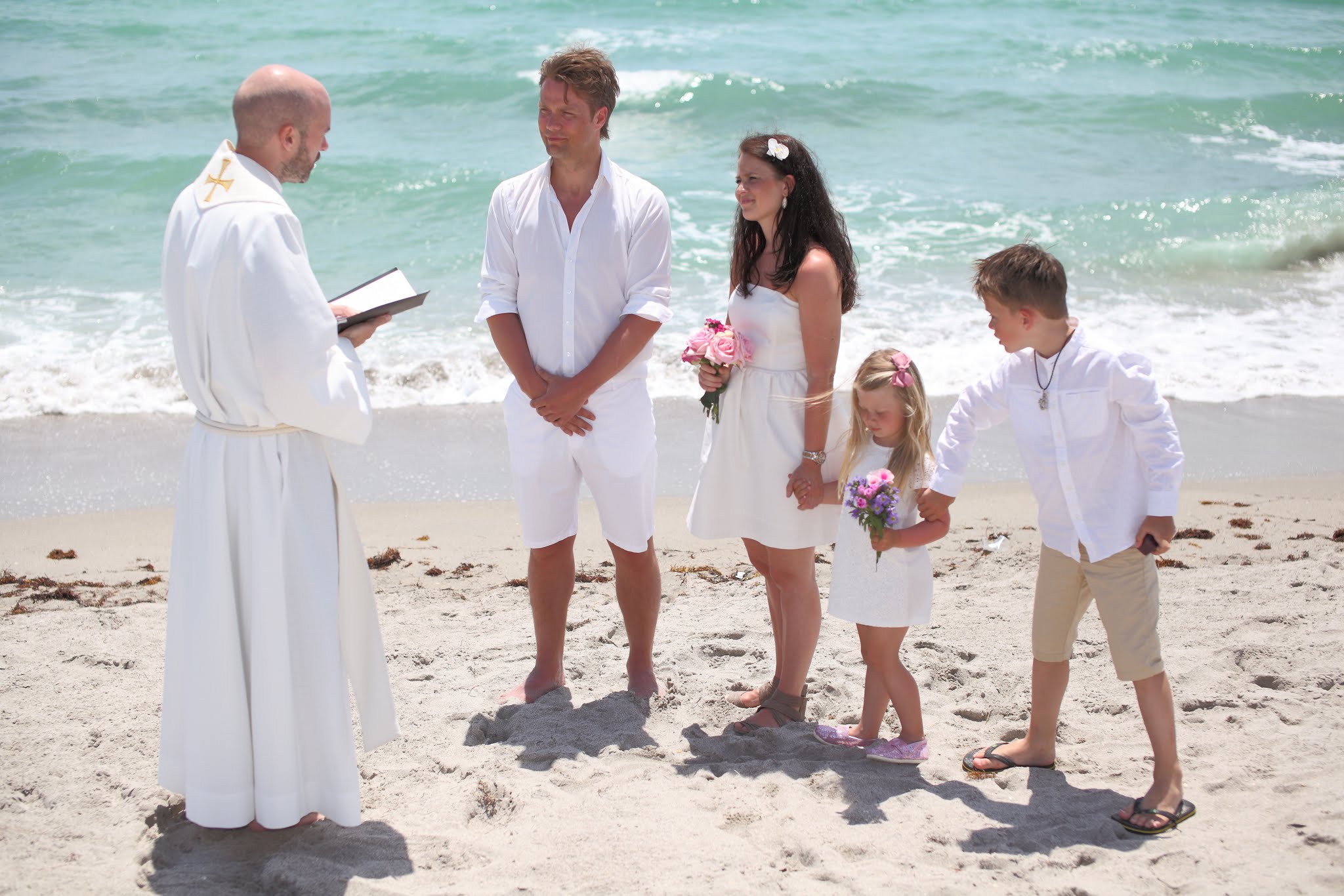 13 Strandbryllup I Florida Forrettet Av Sjømannsprest Olav Sindre Aavik I 2013 Foto Yngve Larsen Sjømannskirken 2