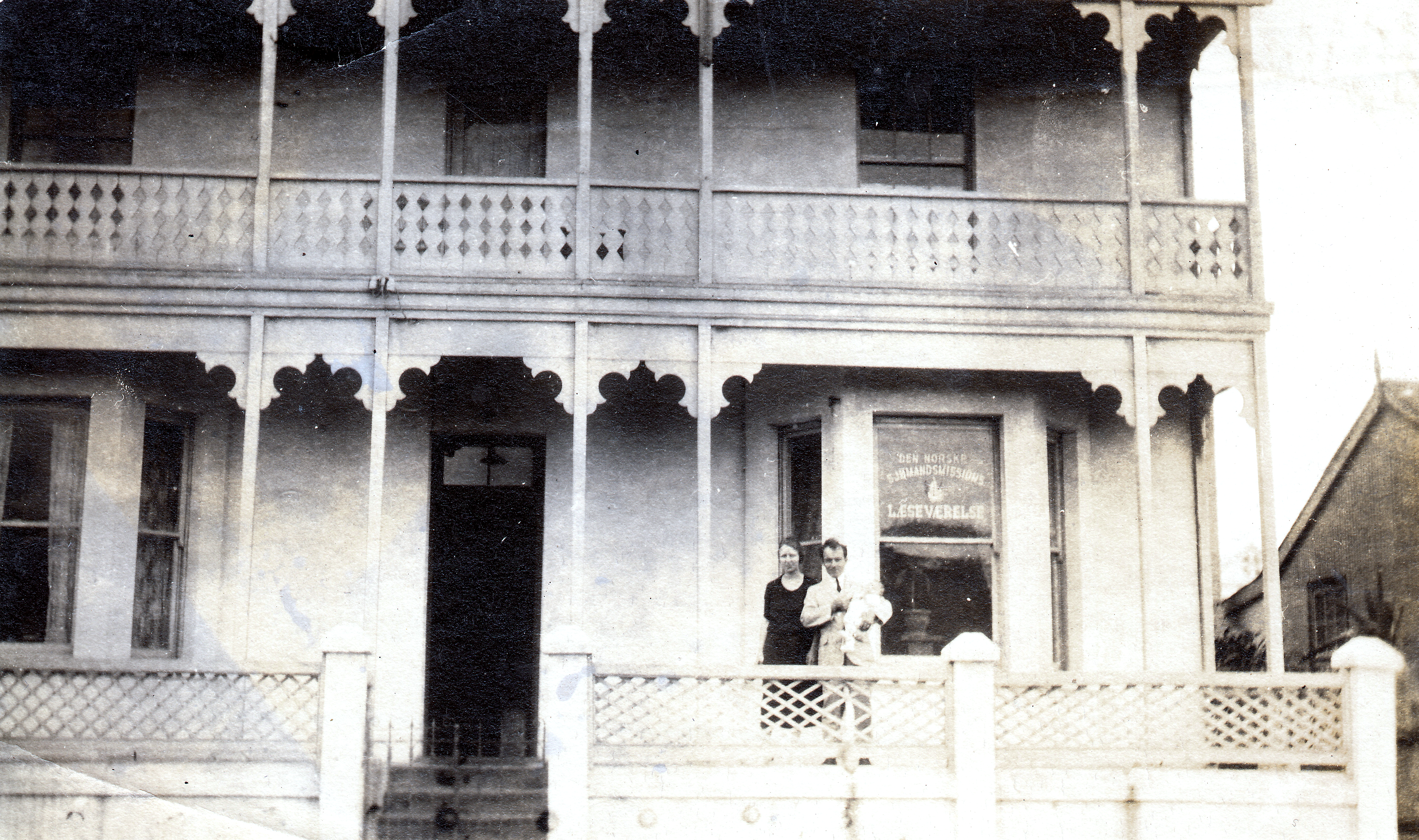 1 Sjømannsprestens Bolig Og Leseværelset 1924 Foto Sjømannskirken