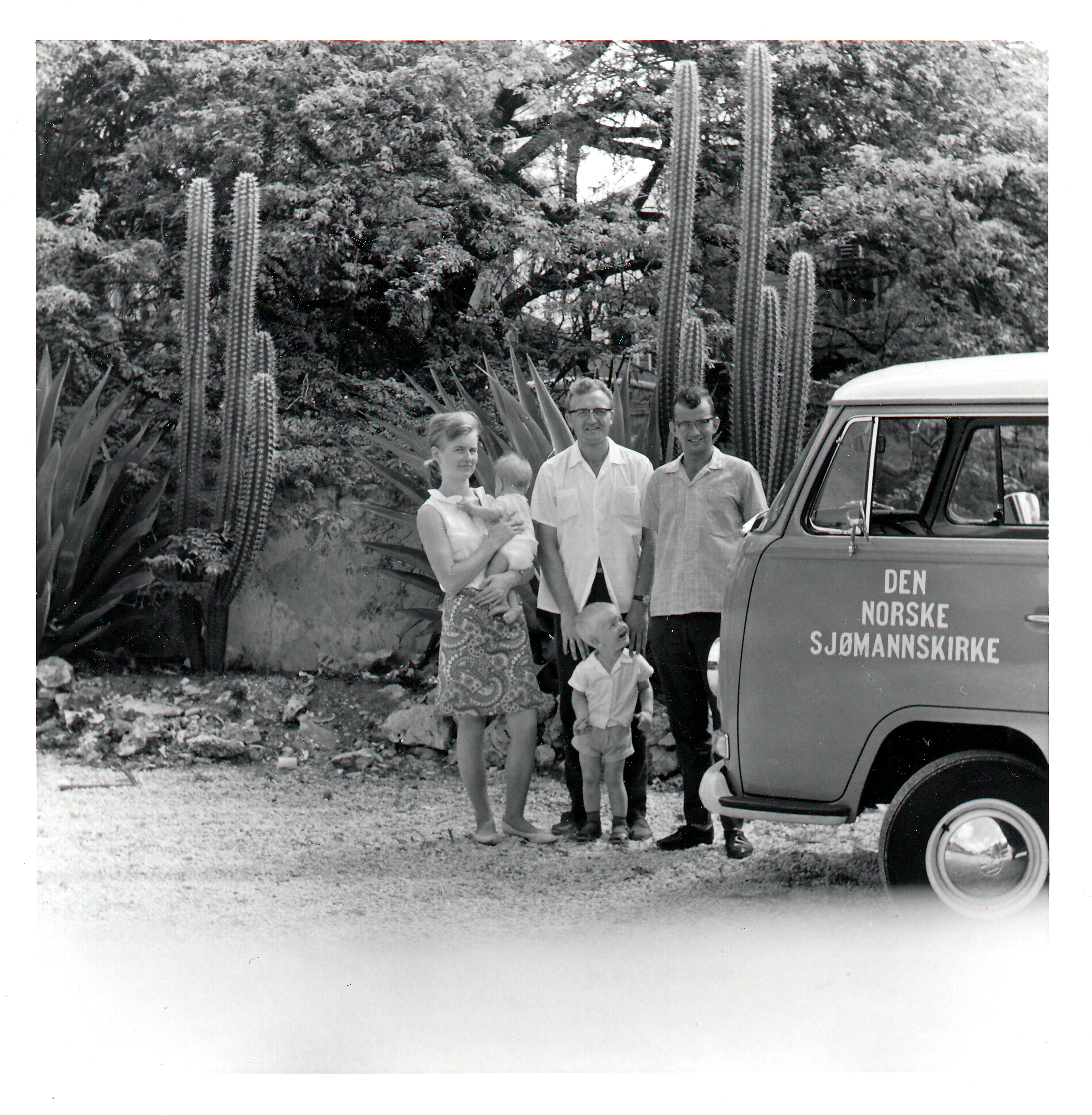 16 Kirkefamilien På Curacao Slutten Av 1960 Årene Foto Sjømannskirken
