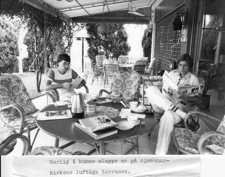 AVSLAPNING PÅ TERRASSEN