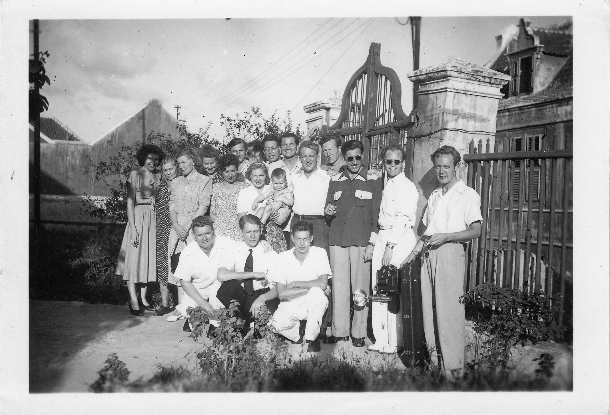 8 Stella Polaris Etter En Gudstjeneste 1952 Curacao Foto Sjømannskirken Bergens Sjøfartsmuseum 2