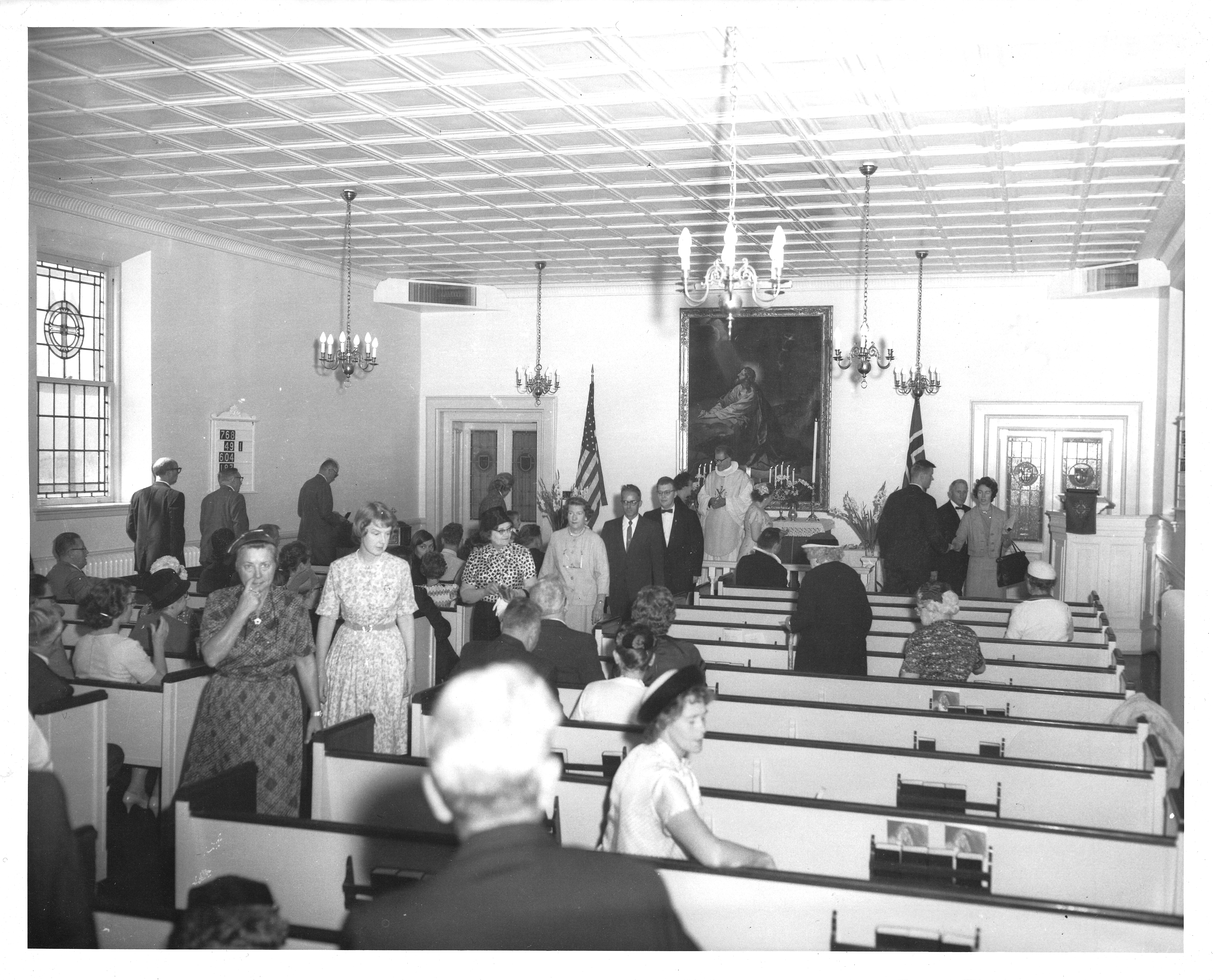 15 Gudstjeneste Dato Ukjent Philadelphia Foto Sjømannskirken