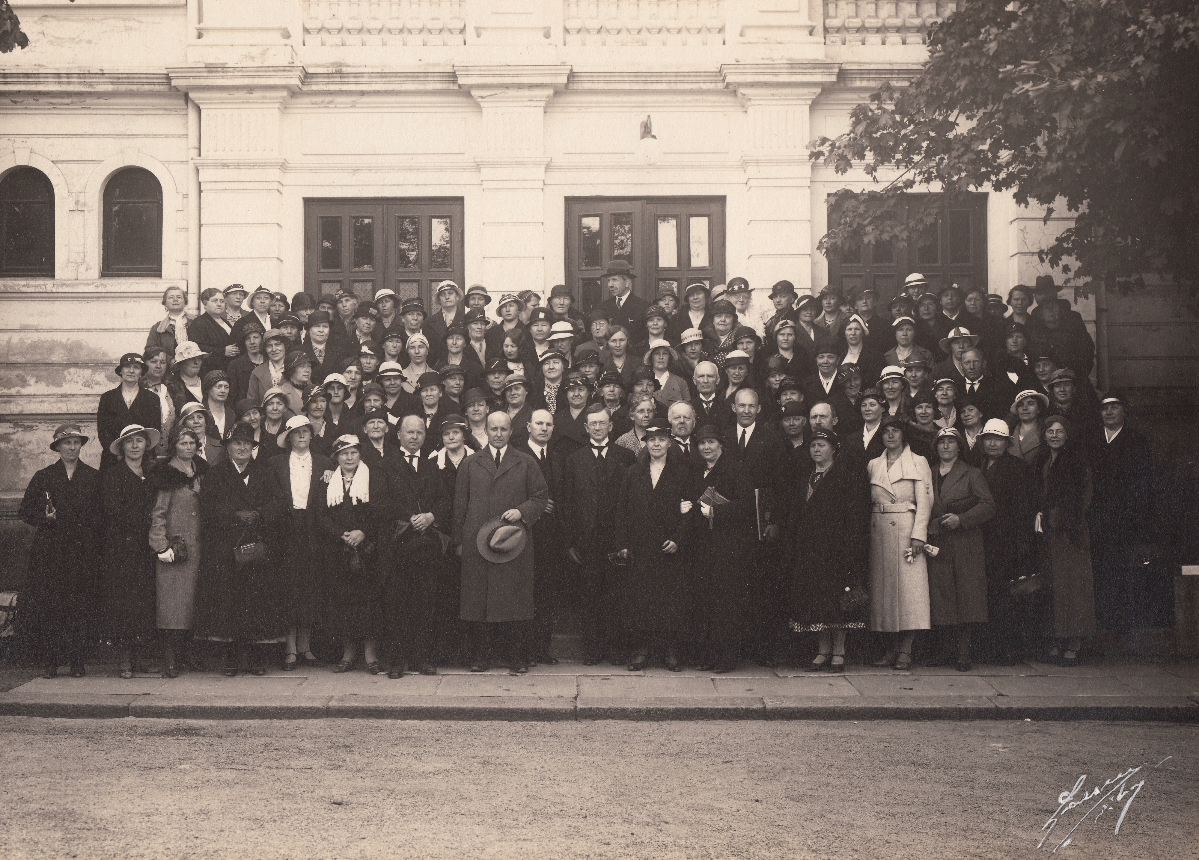 4 1934 Kretsmoete I Sarpsborg Foto Sjoemannskirken Bergens Sjoefartsmuseum