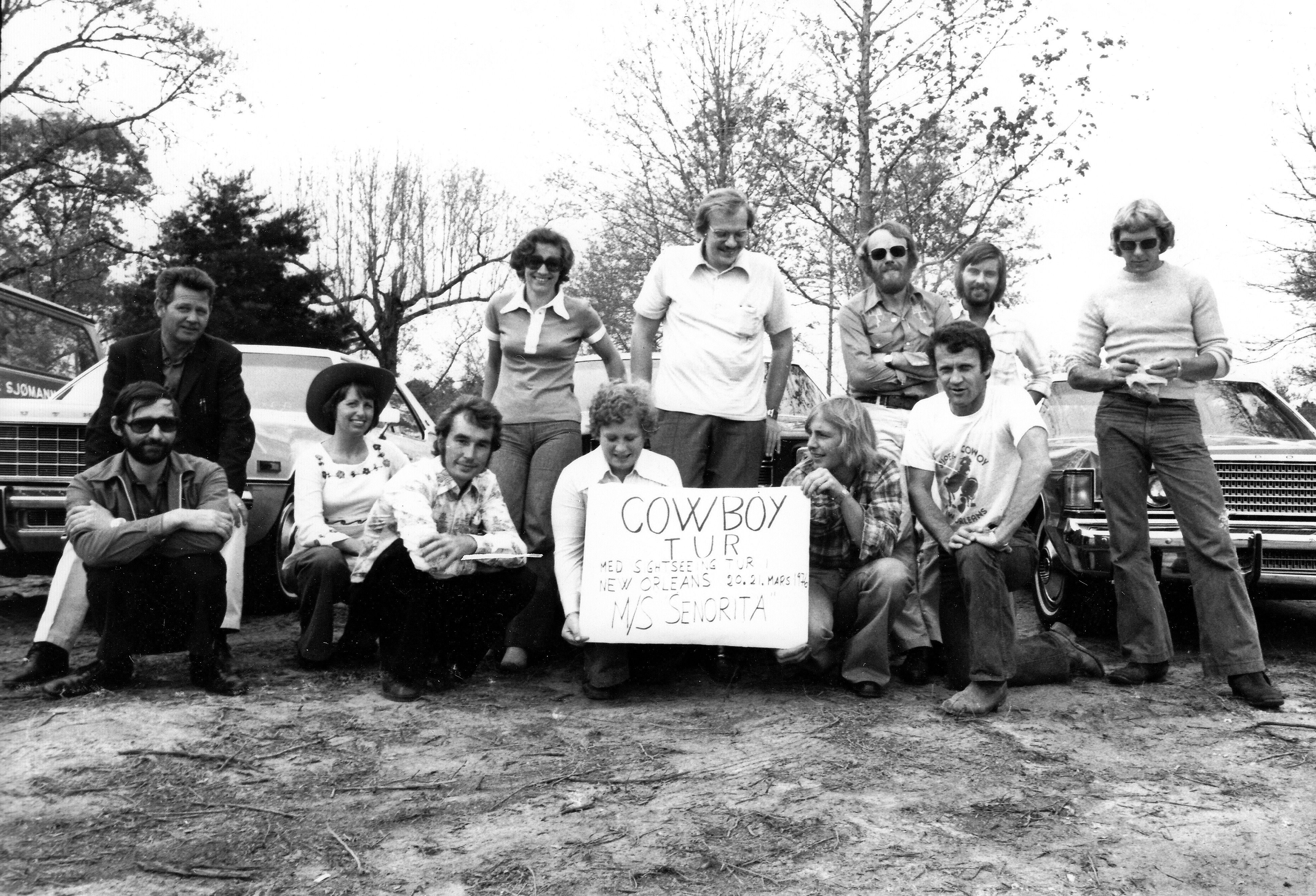 12 Cowboytur, 1976 Foto Sjømannskirken