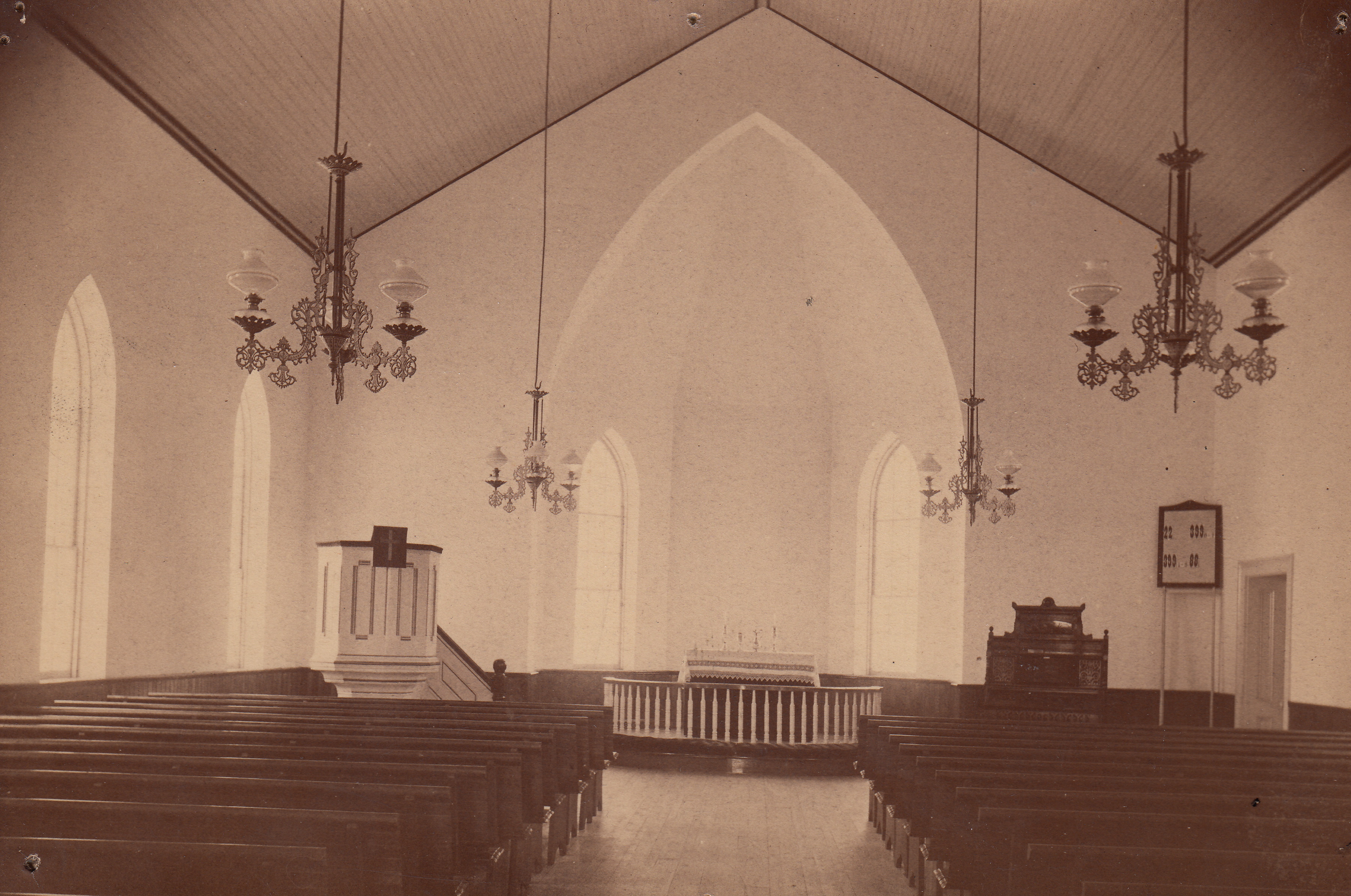 3 Den Første Sjømannskirken 1885 Pensacola Bergens Sjøfartsmuseum Sjømannskirken 2