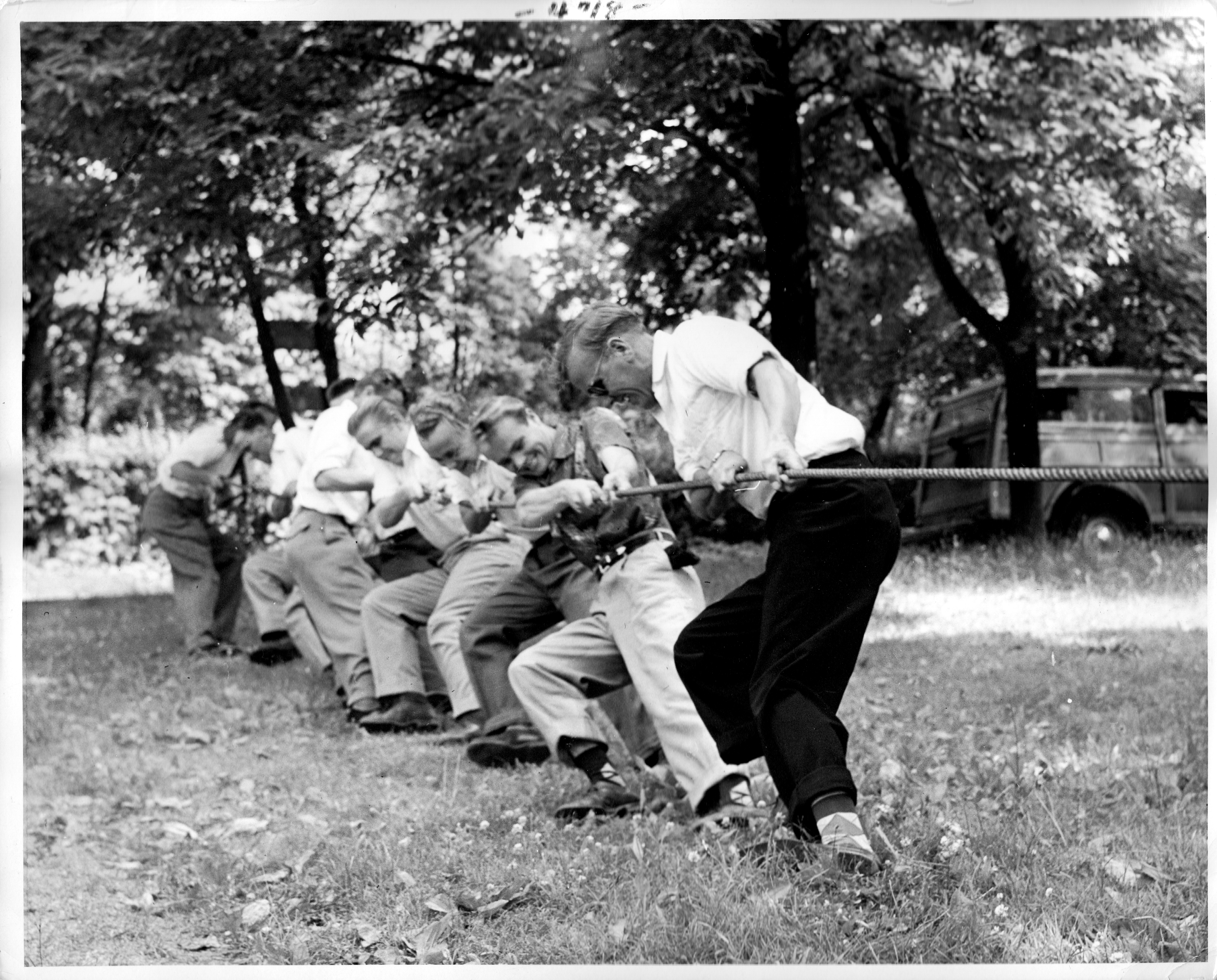 8 Tautrekking I 1952 Foto Sjømannskirken