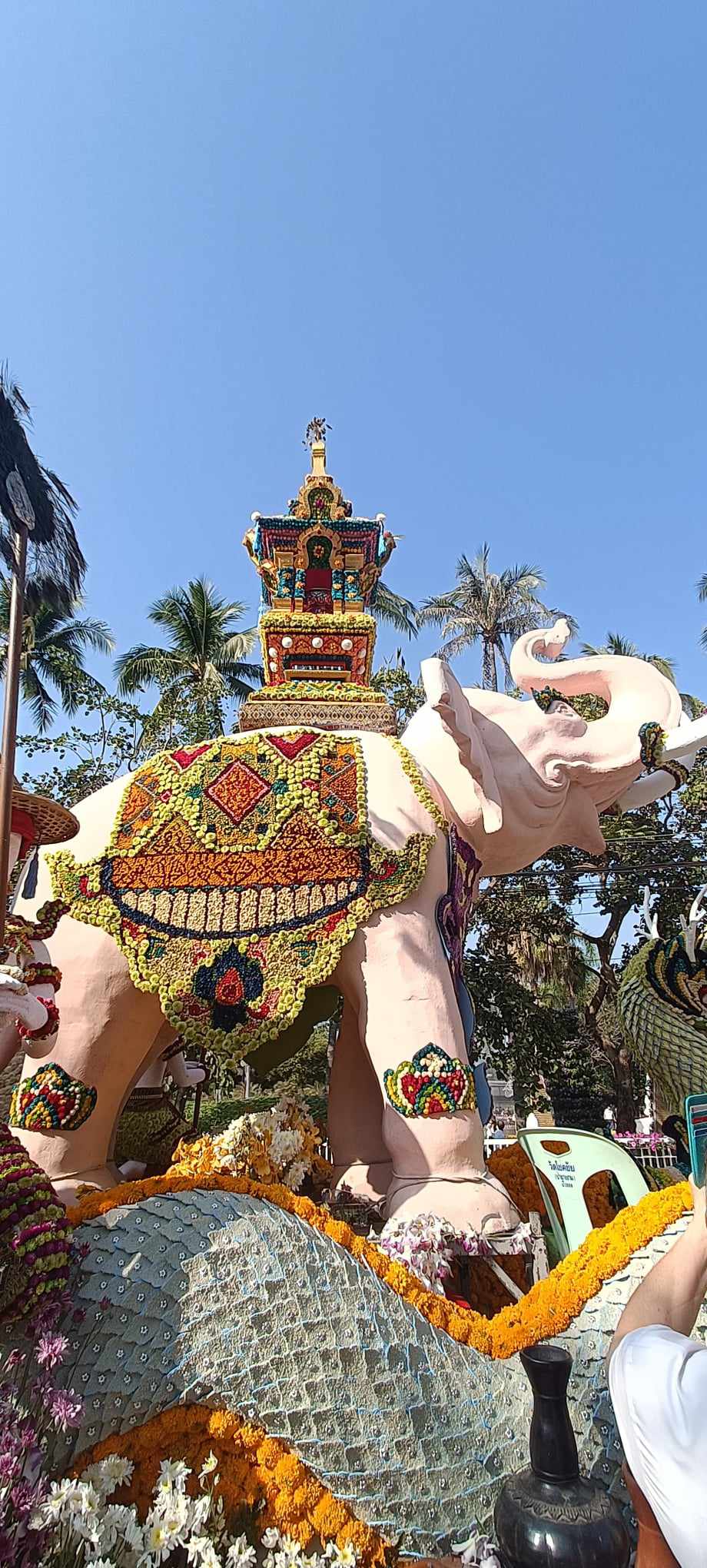 Blomsterfestival Elefant