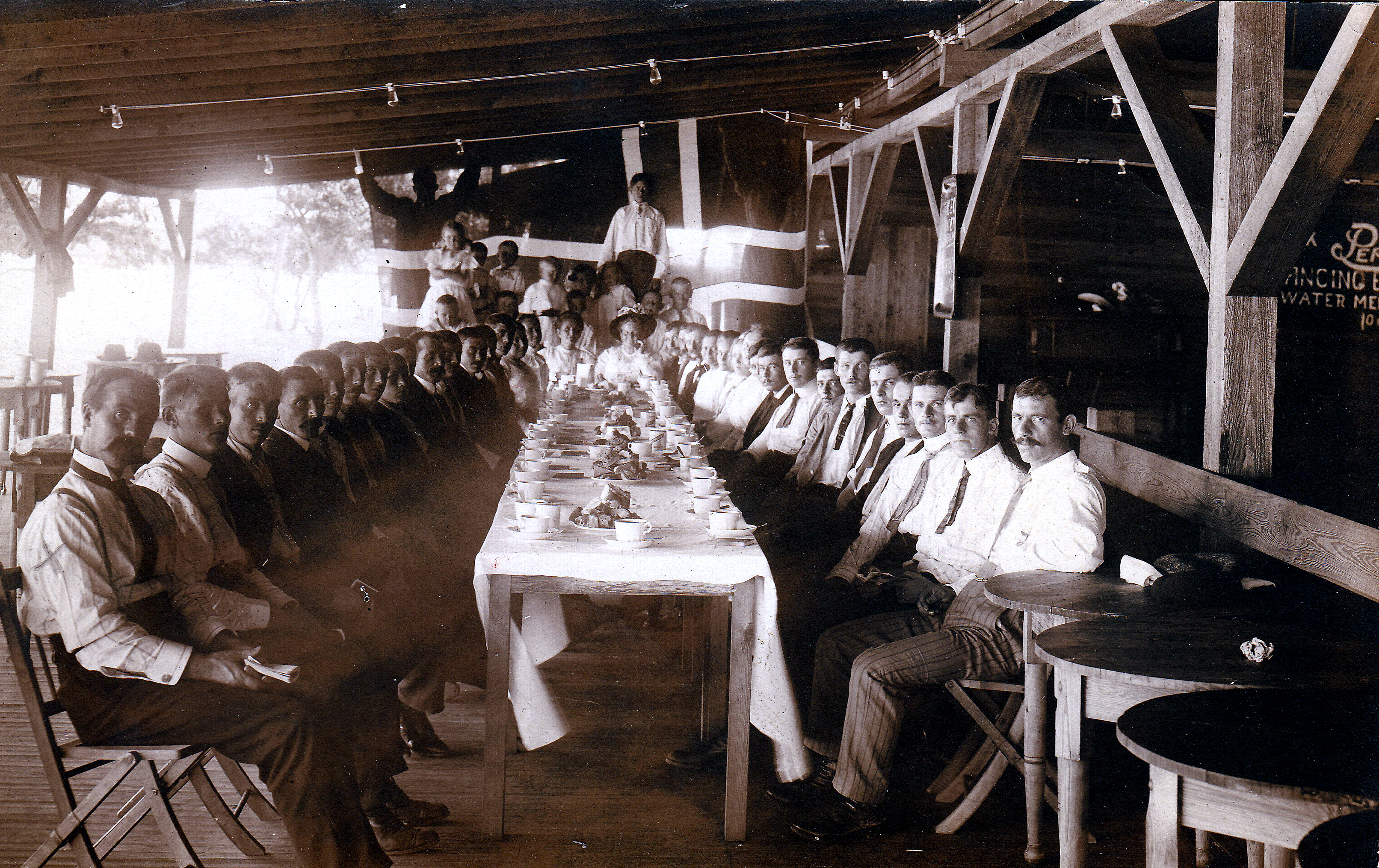11 Sommerutflugt Den 14 August 1910 Pensacola Foto Sjømannskirken