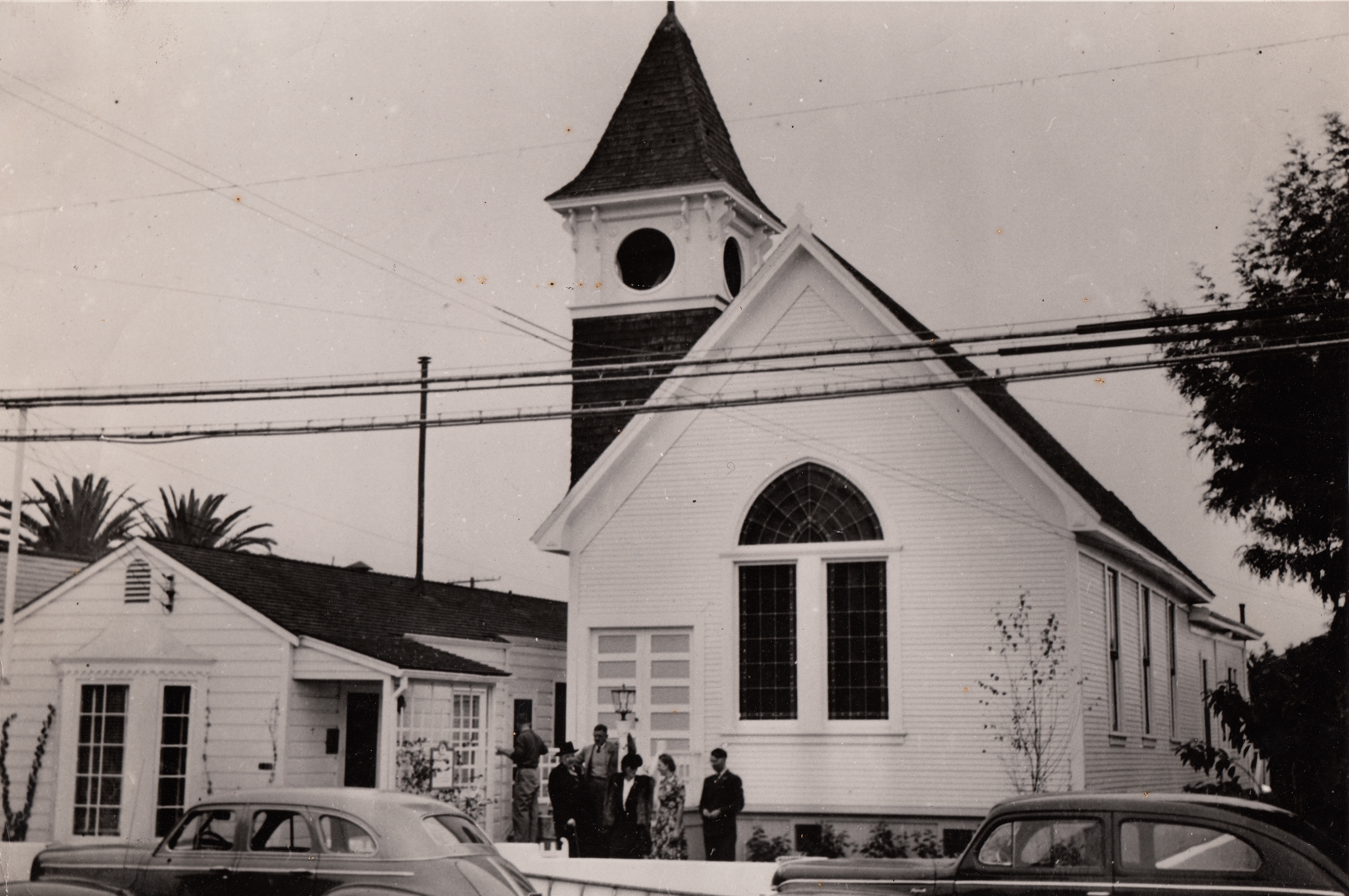 1 Norwegian Seamens Church San Pedro 1941–1945 Årstall Foto Bergens Sjøfartsmuseum Sjømannskirken 2
