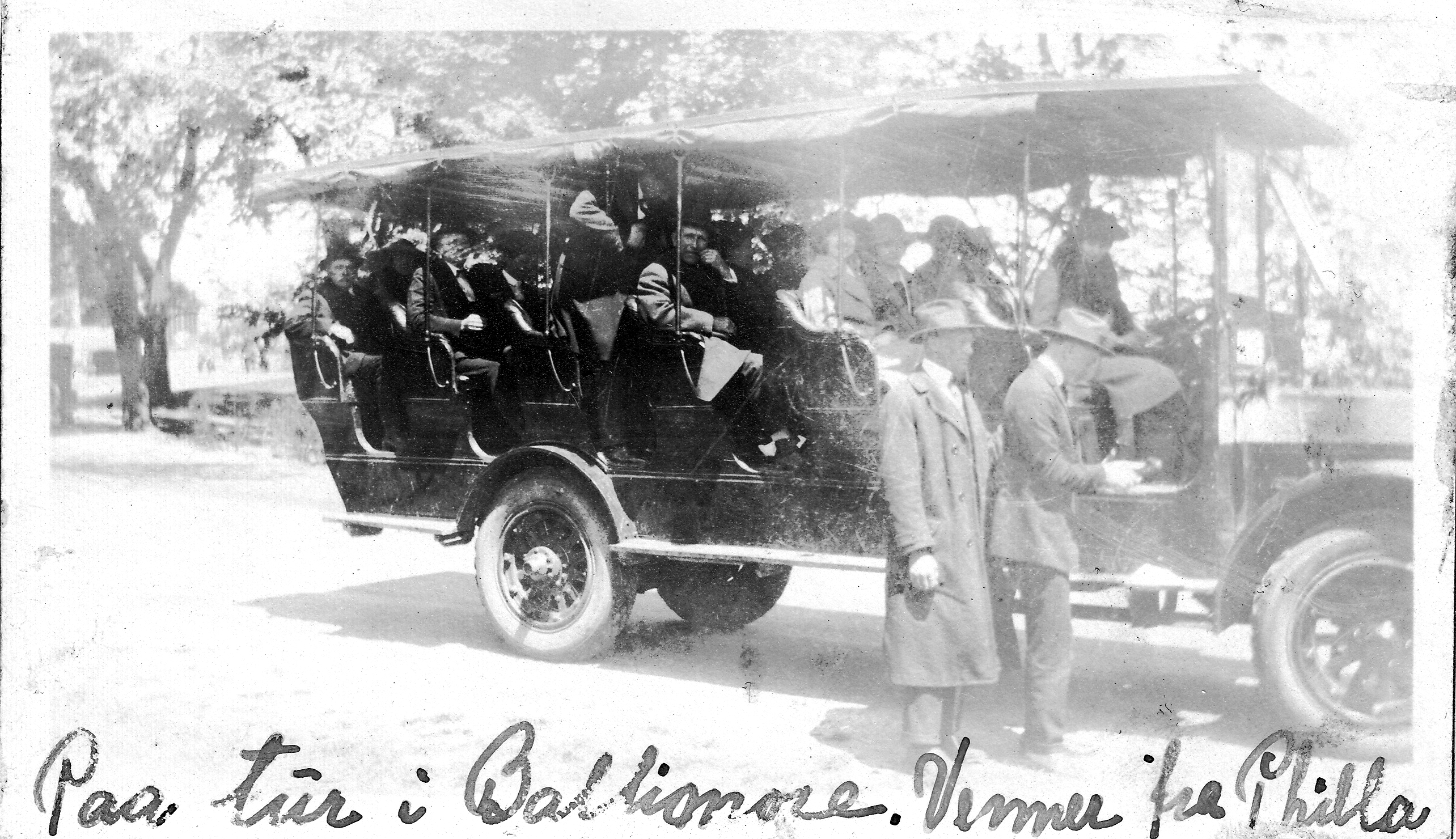 8 Tur Til Baltimore Philadelphia Trolig Rundt 1920 Foto Sjømannskirken