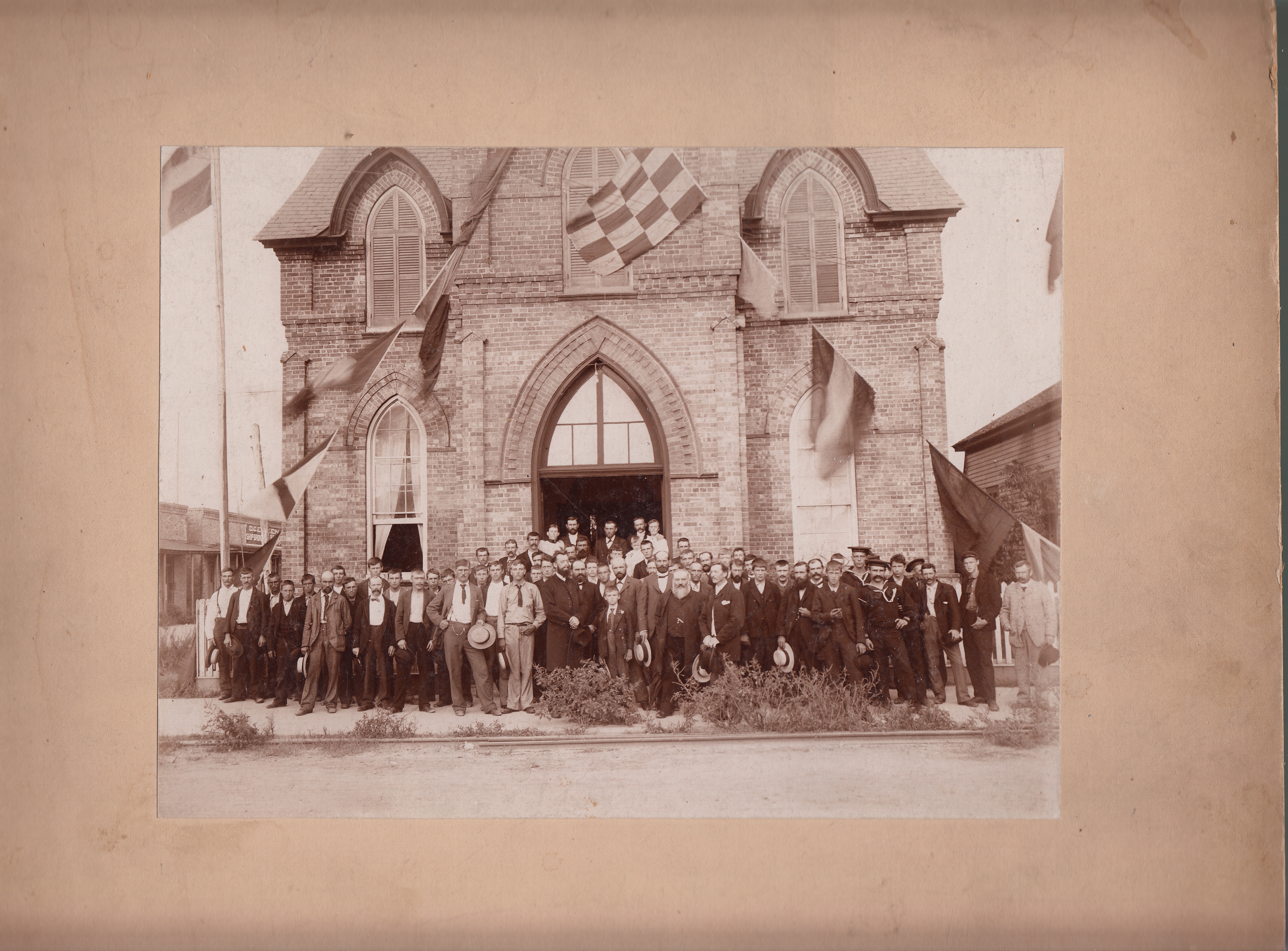 1 Pensacola Bildet Er Tatt Etter 1887 Foto Bergens Sjøfartsmuseum Sjømannskirken 2