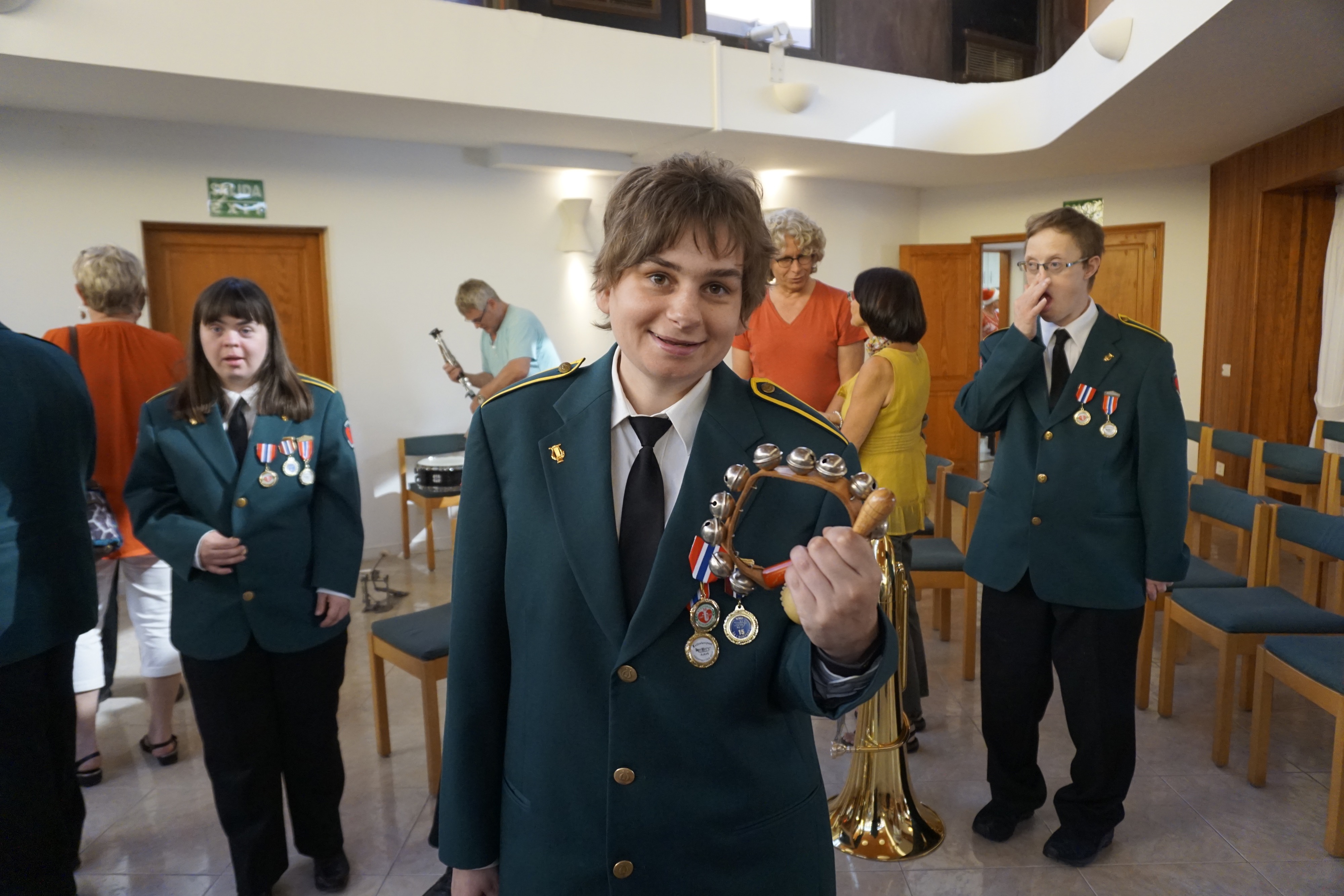 BESØK FRA TVEITERÅS