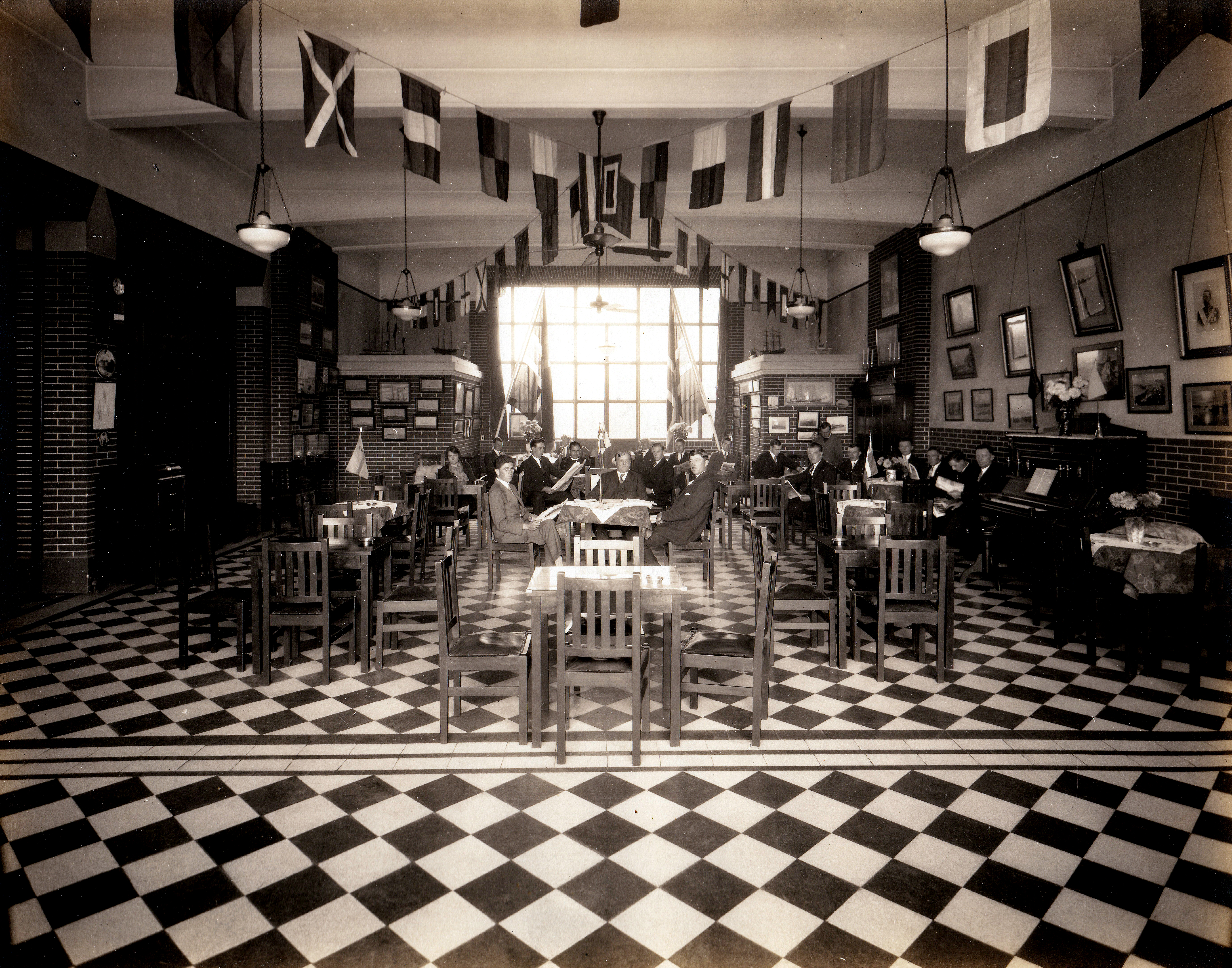 13 Det Nye Leseværelset Innviet I 1920 Buenos Aires