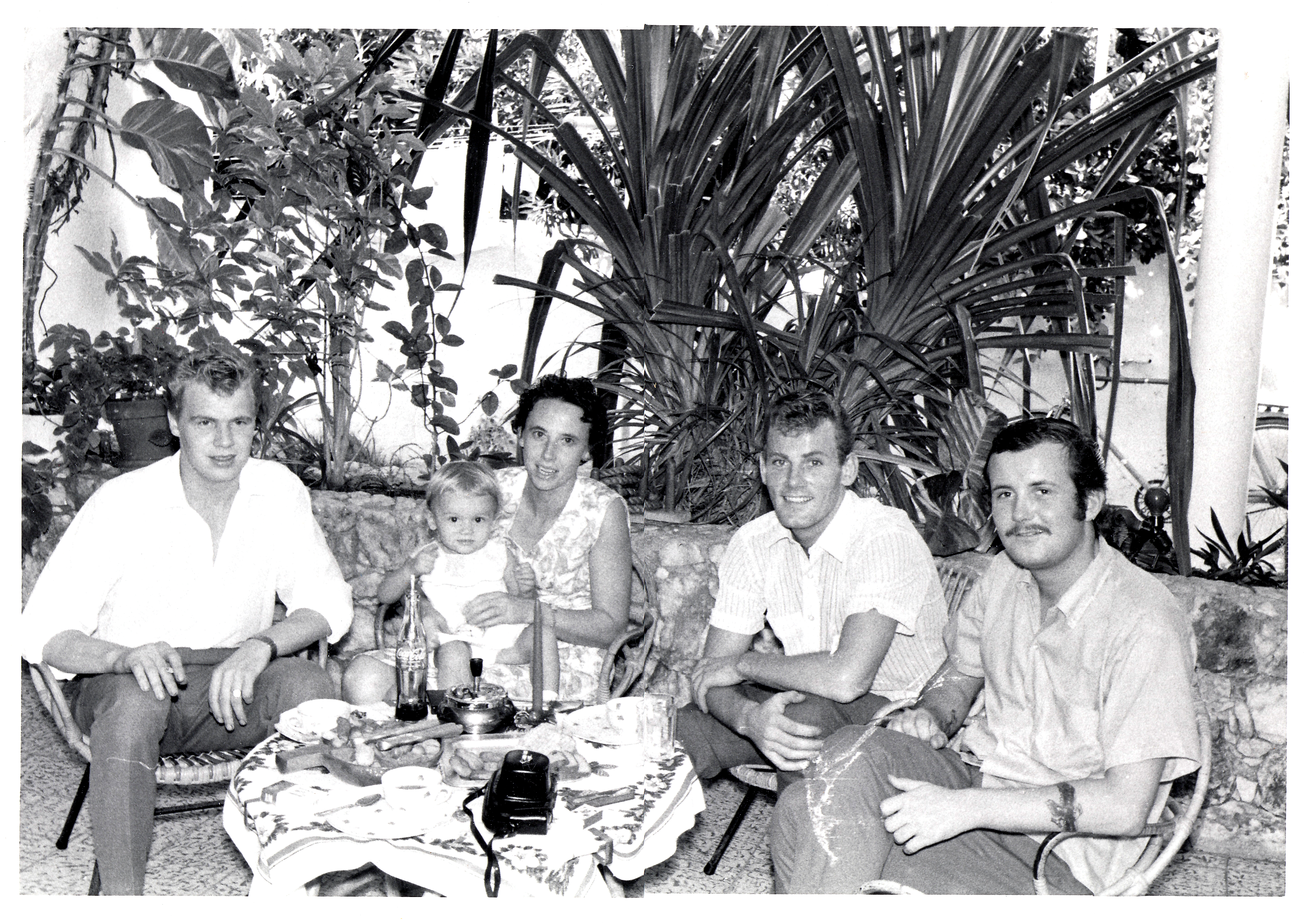 11 På Verandaen På Aruba Trolig Slutten Av 1960 Årene Foto Sjømannskirken Randi Madsa og sjøfolk