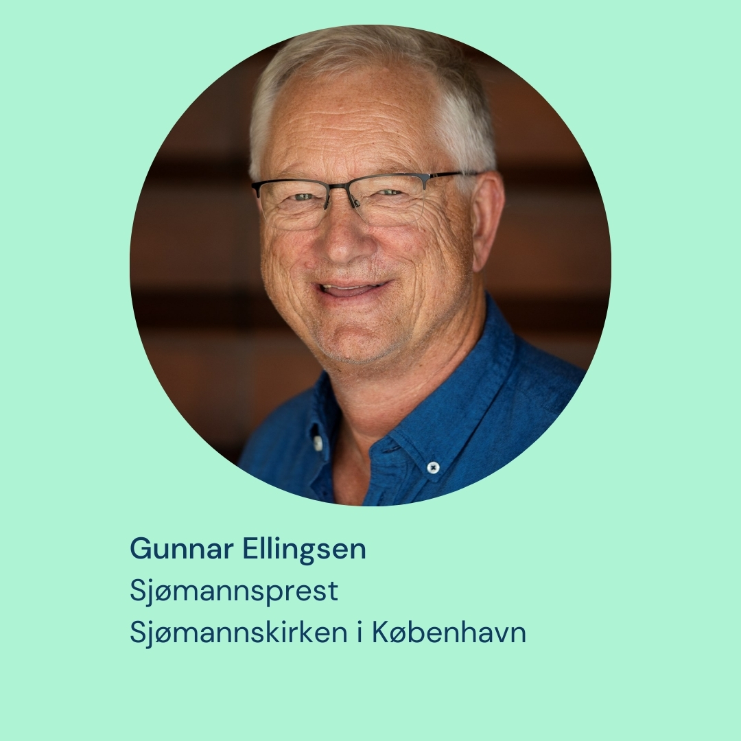 Gunnar Ellingsen. Sjømannsprest ved Sjømannskirken i København.